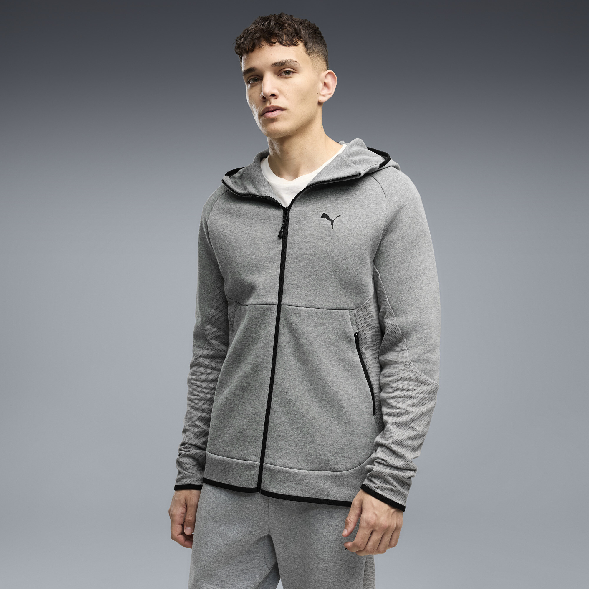 Sweat shirt Puma PUMATECH Slim Elevat EU - vue 2