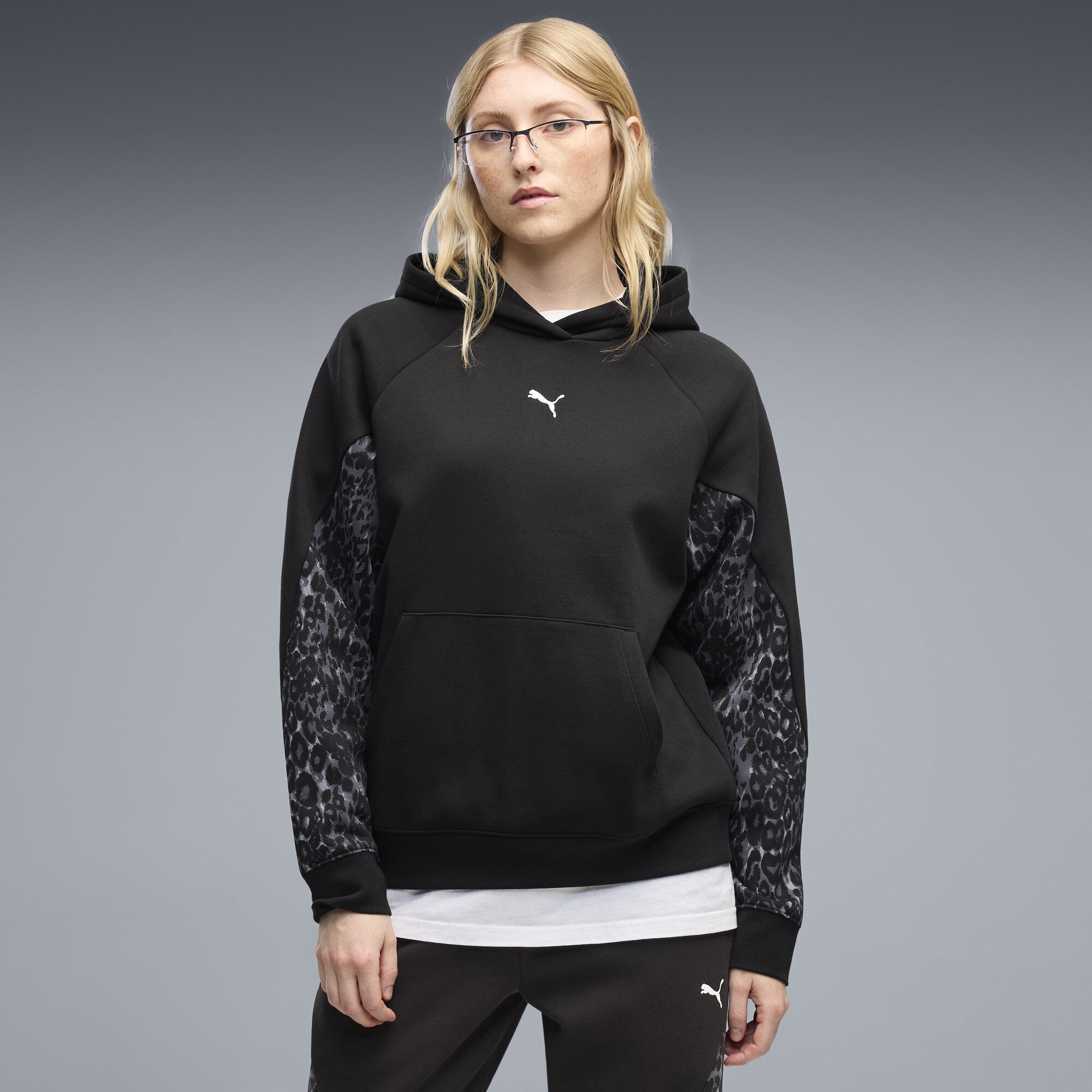 Hoodie en PUMA Sport Animal Femme Vêtements - vue 2