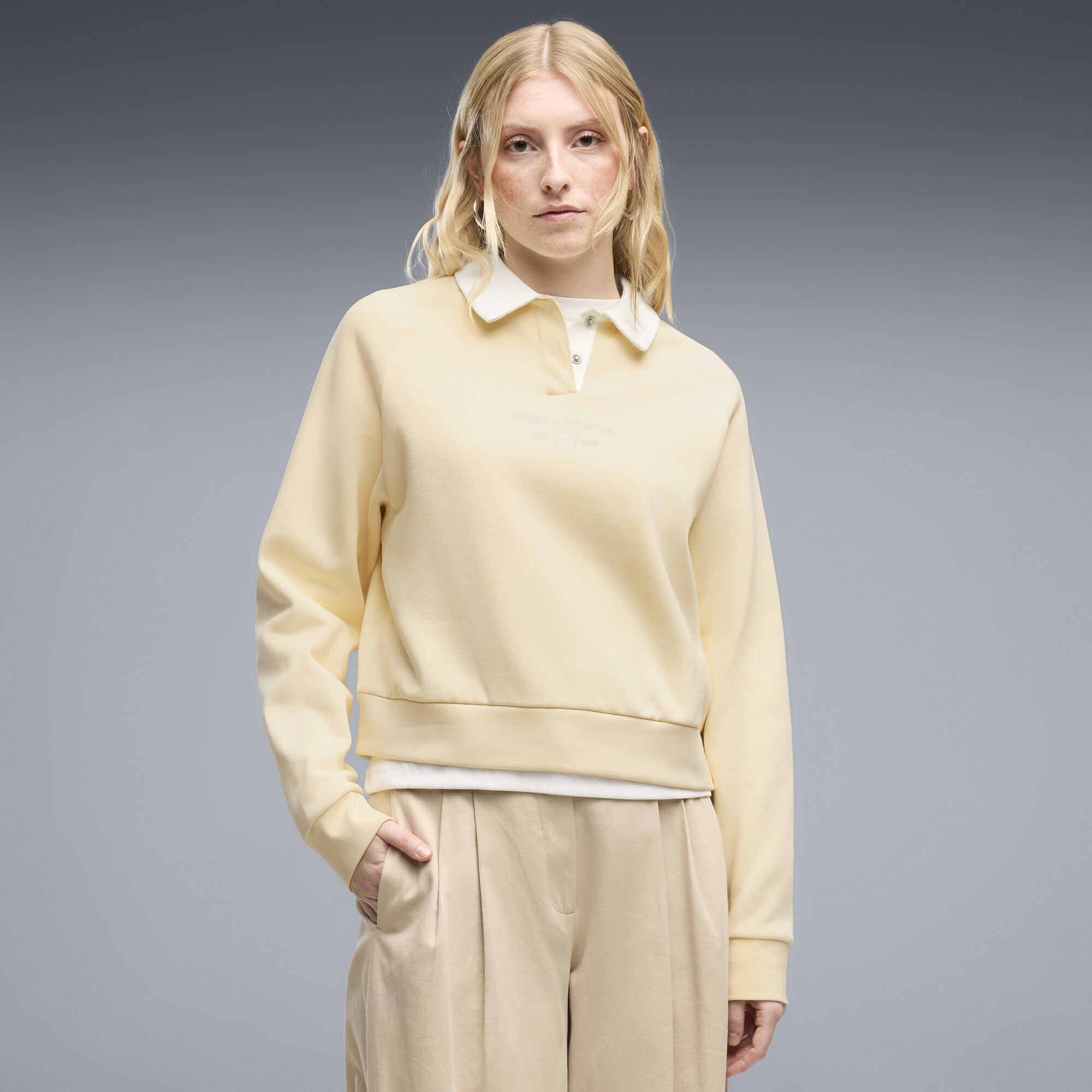 Polerón camisero PUMA Class para mujer