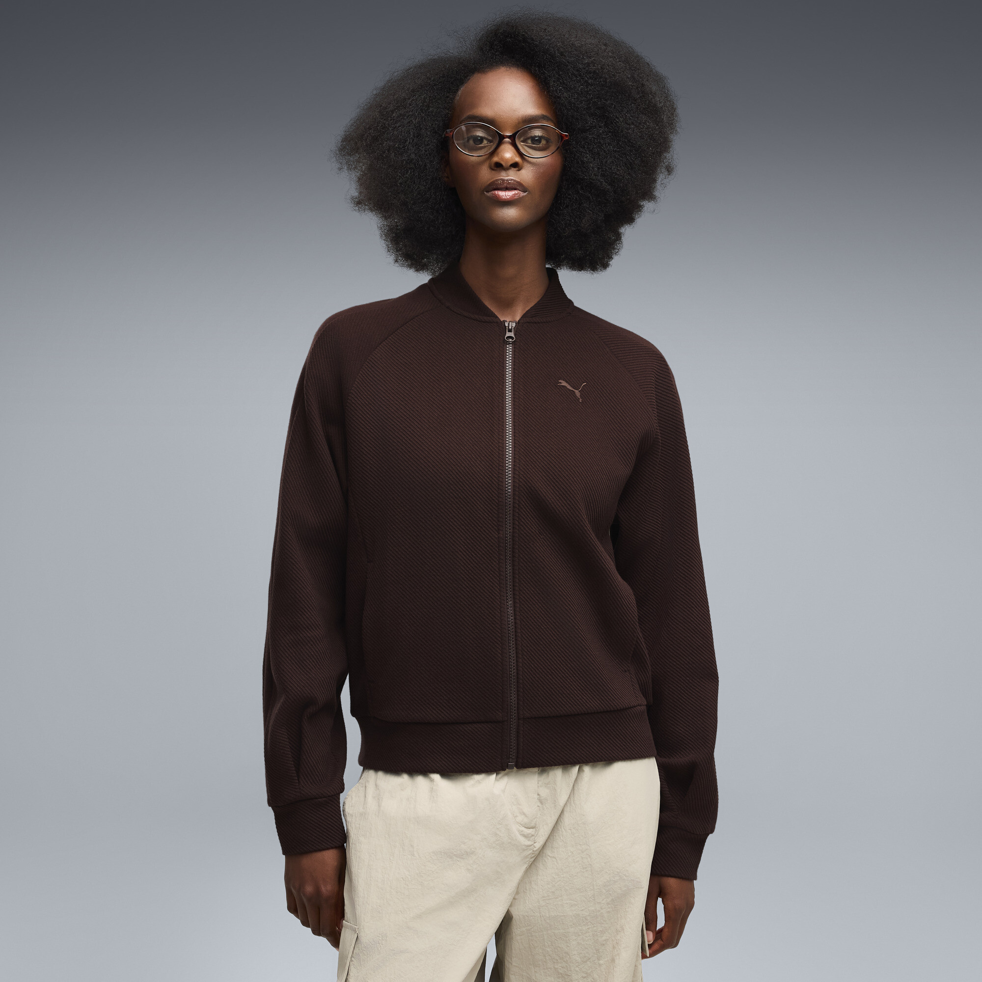 PUMA Class jack met volledige rits voor Dames, Maat XS
