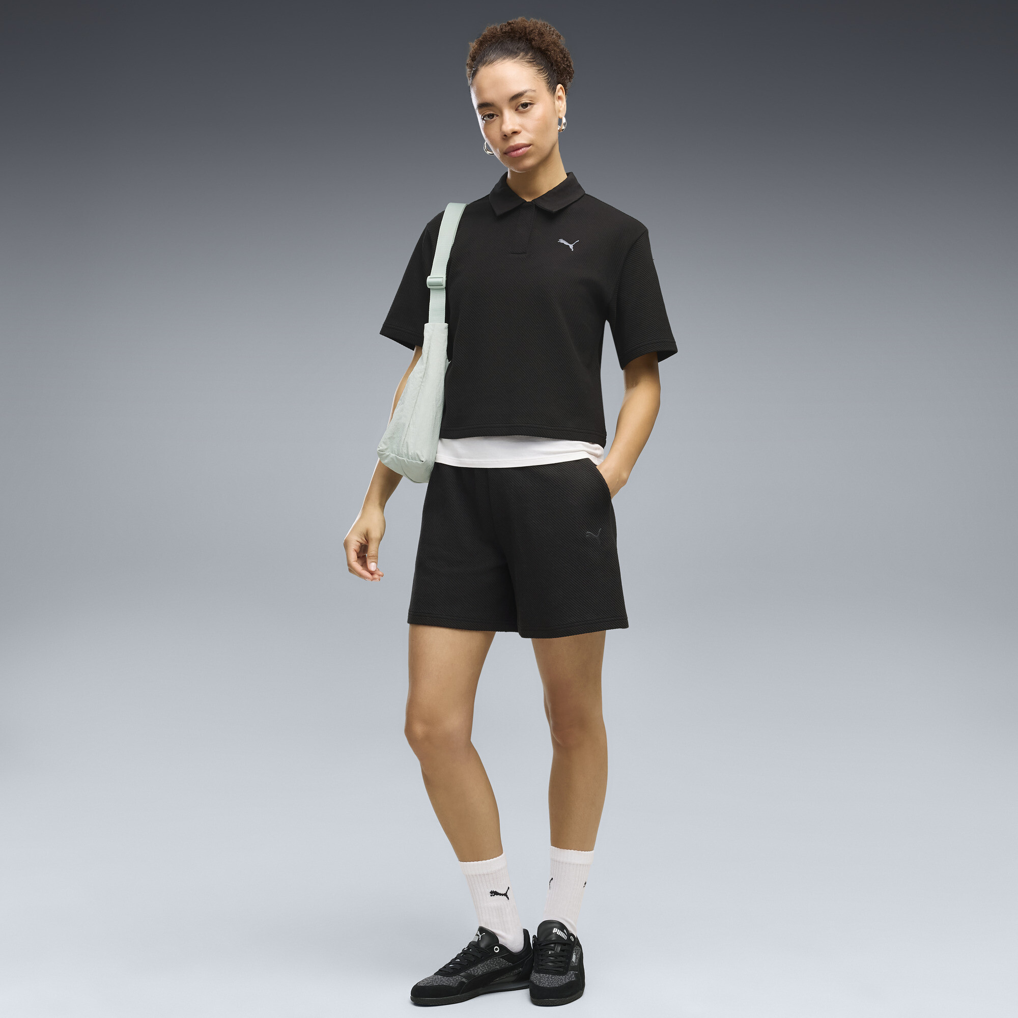 PUMA Short taille haute et trapze Essentials Elevated Femme Accessoires Noir XL 30 €