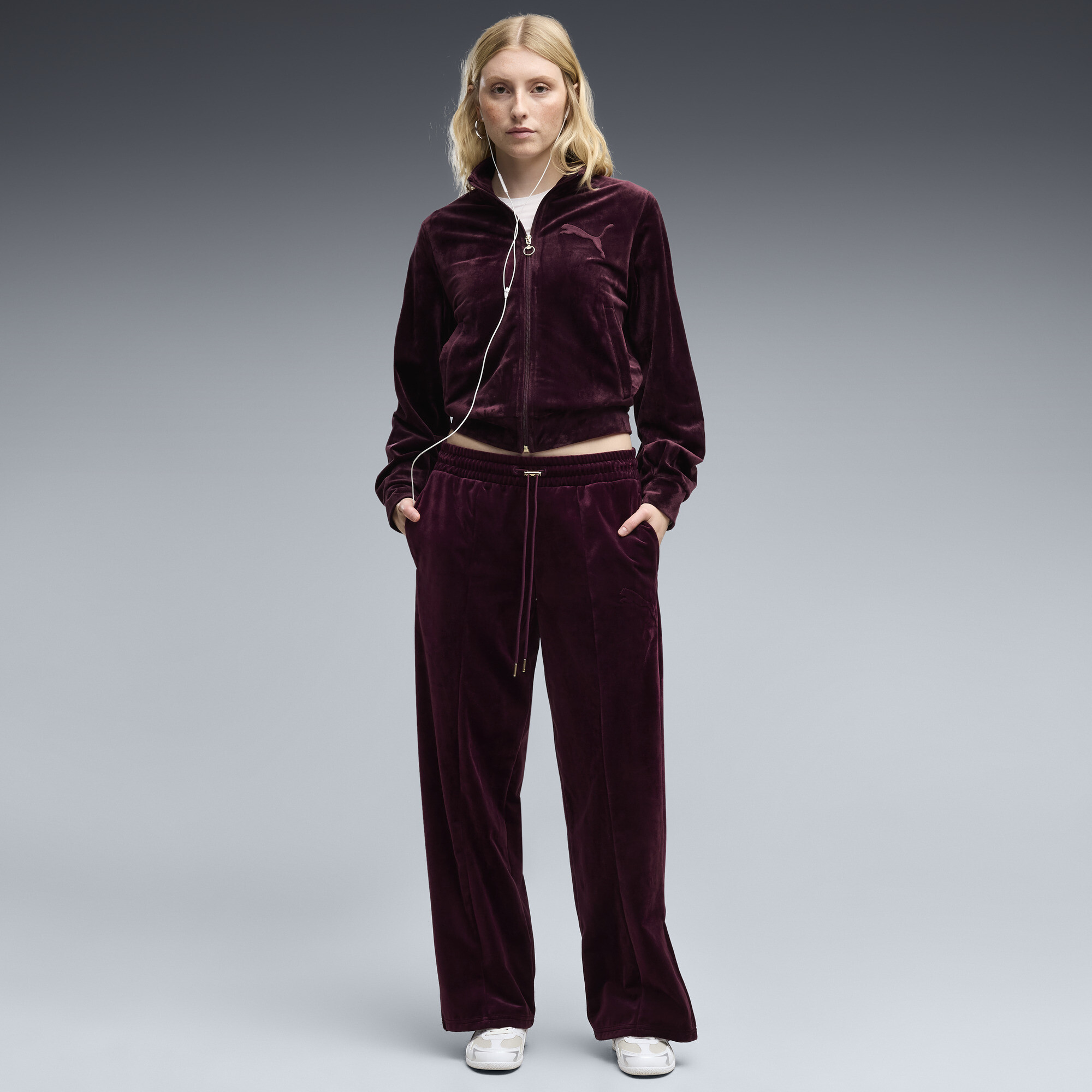 PUMA Pantalon droit en velours Essentials Elevated Femme Accessoires
