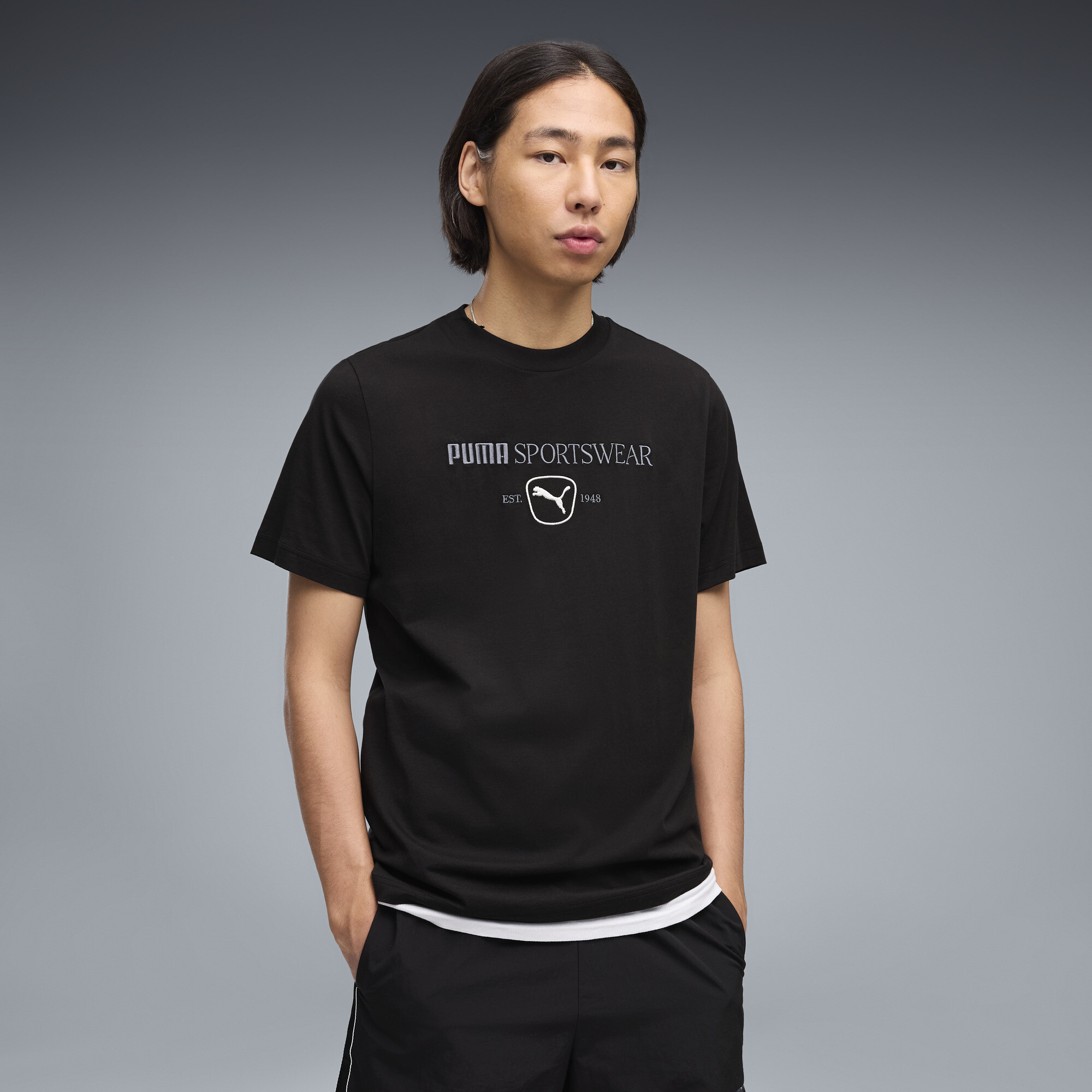 T shirt à motif PUMA Class Homme Vêtements - vue 2
