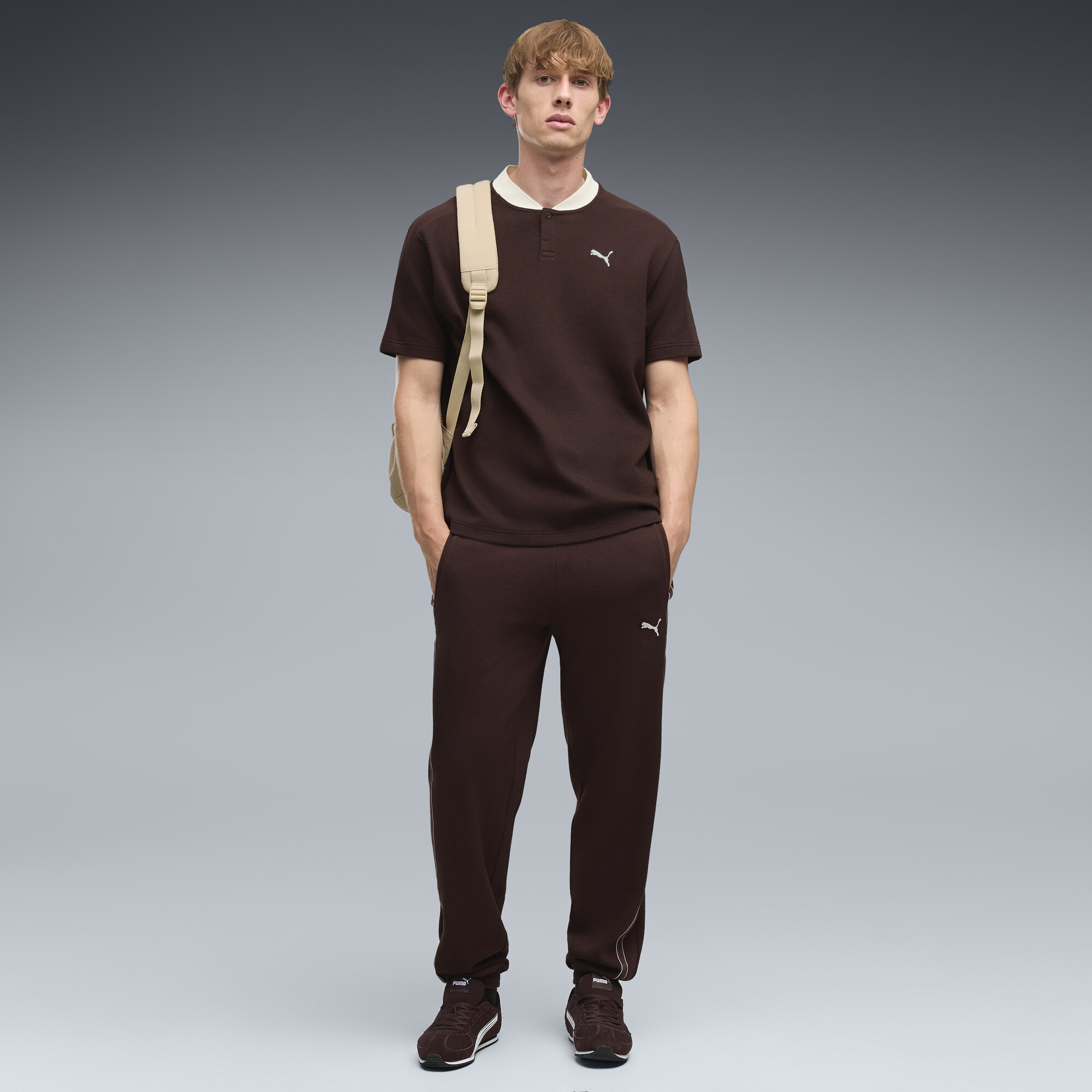 PUMA Class Jogginghose Herren, Kleidung, Braun, S