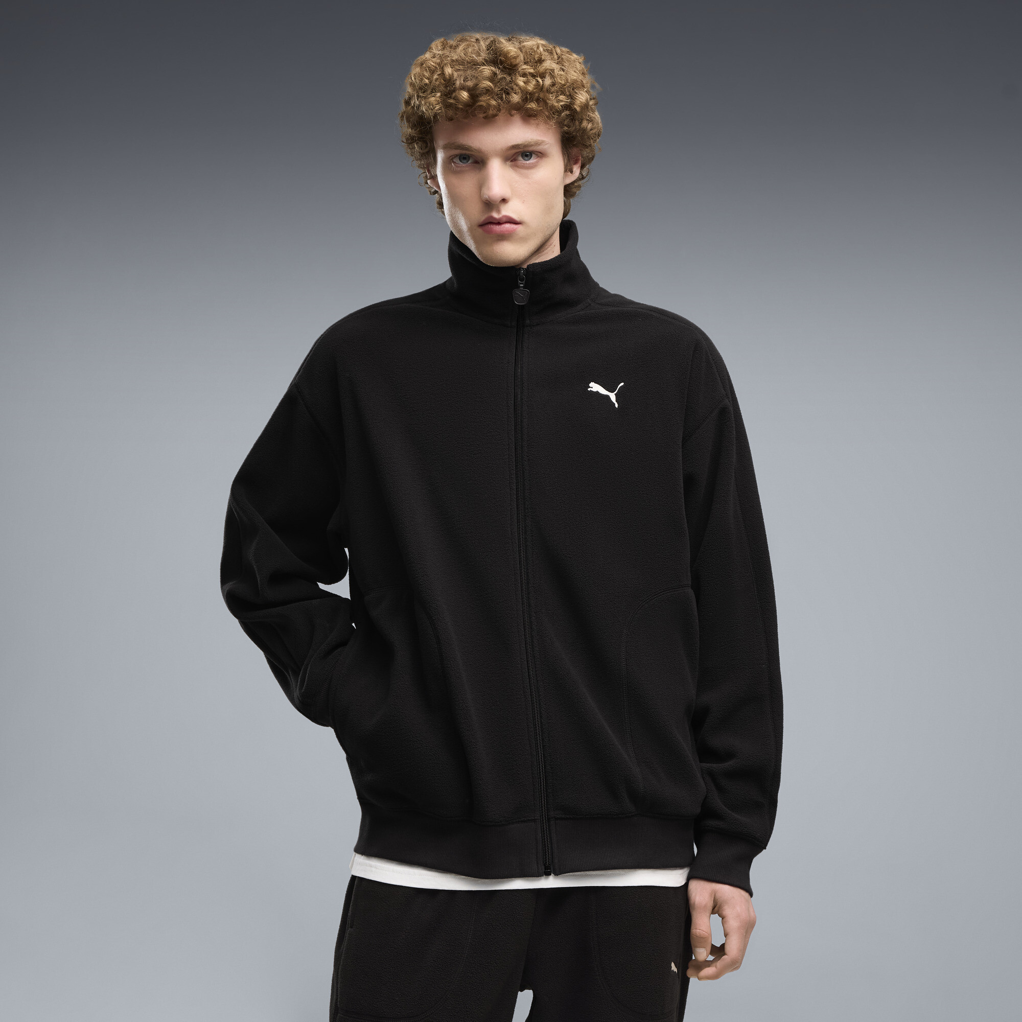 PUMA Veste de survêtement décontractée d’hiver Essentials Elevated Homme Vêtements