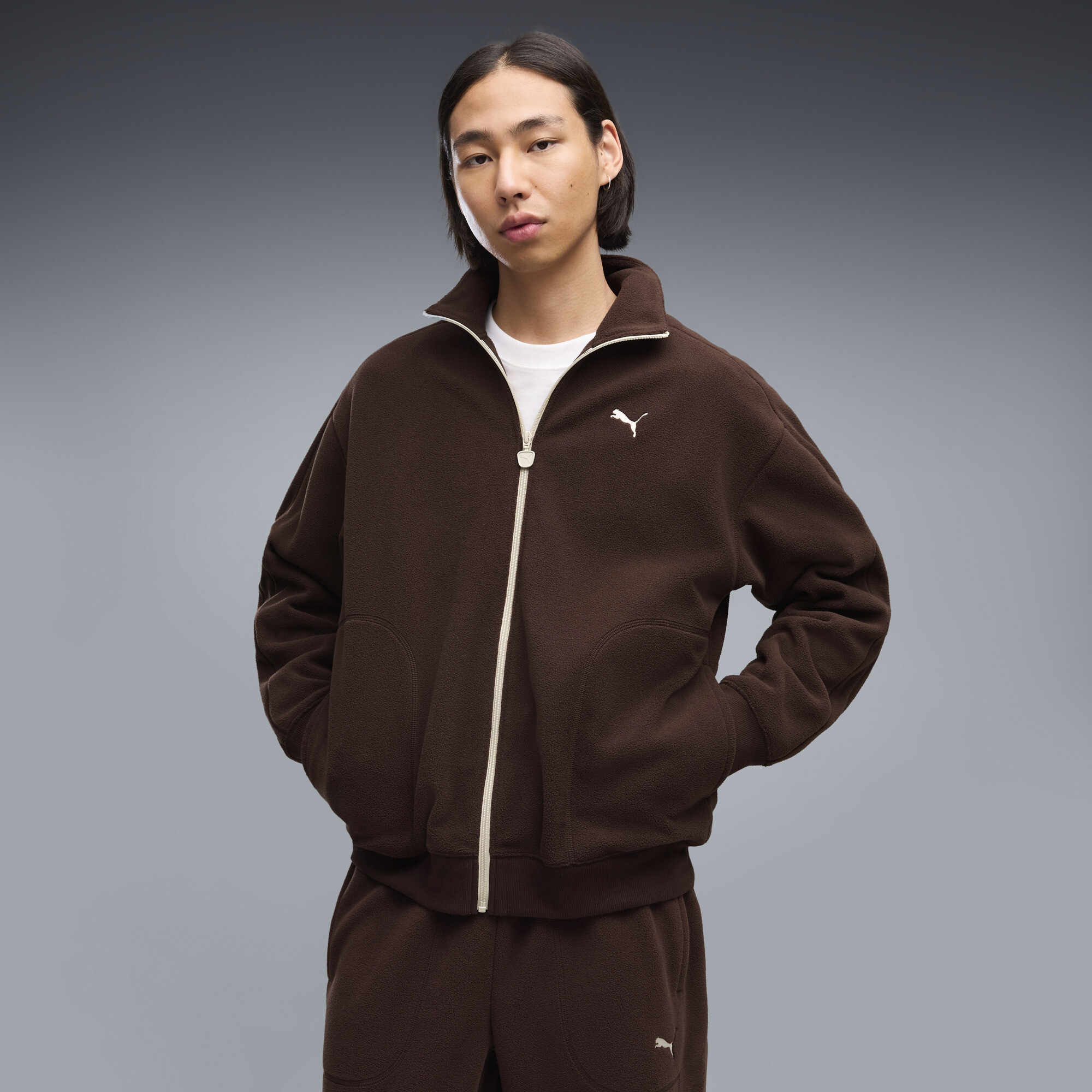 PUMA Veste de survêtement décontractée d’hiver Essentials Elevated Homme Vêtements - vue 3
