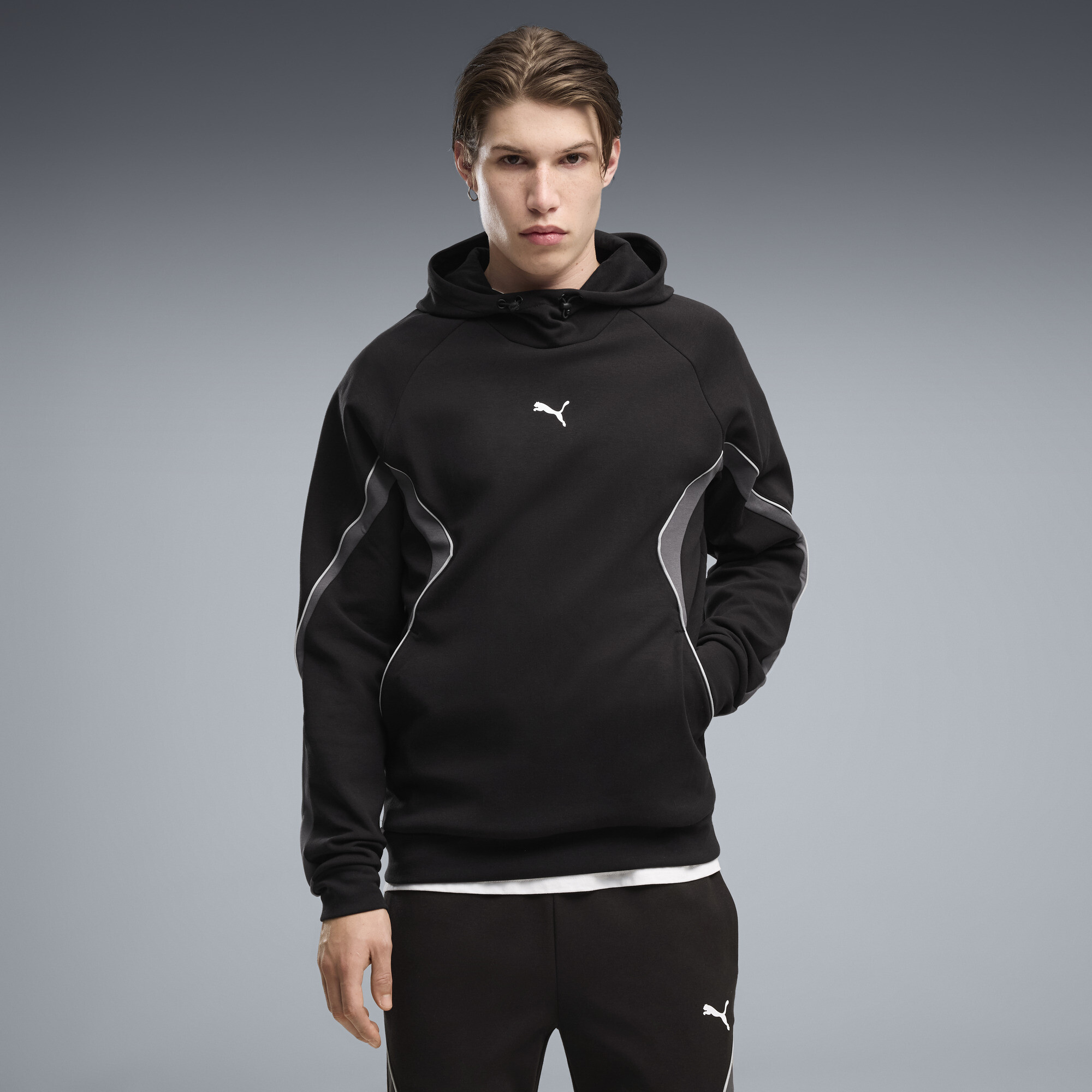 Hoodie color block PUMA Sport Homme Vêtements - vue 2