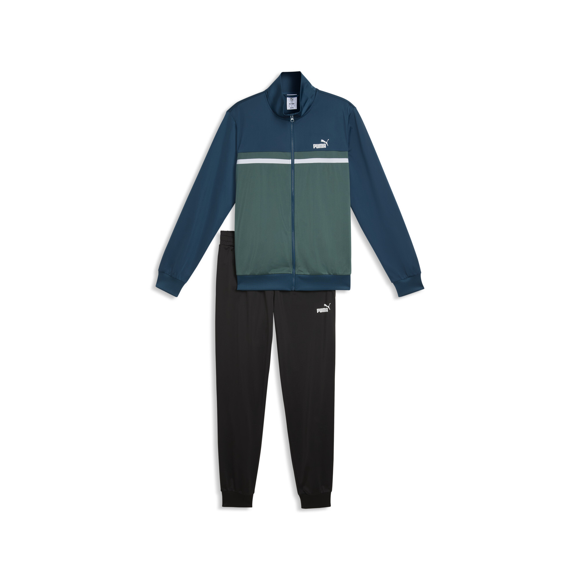 PUMA Ensemble de survtement colorblock Homme Vtements Bleu XS 60 €