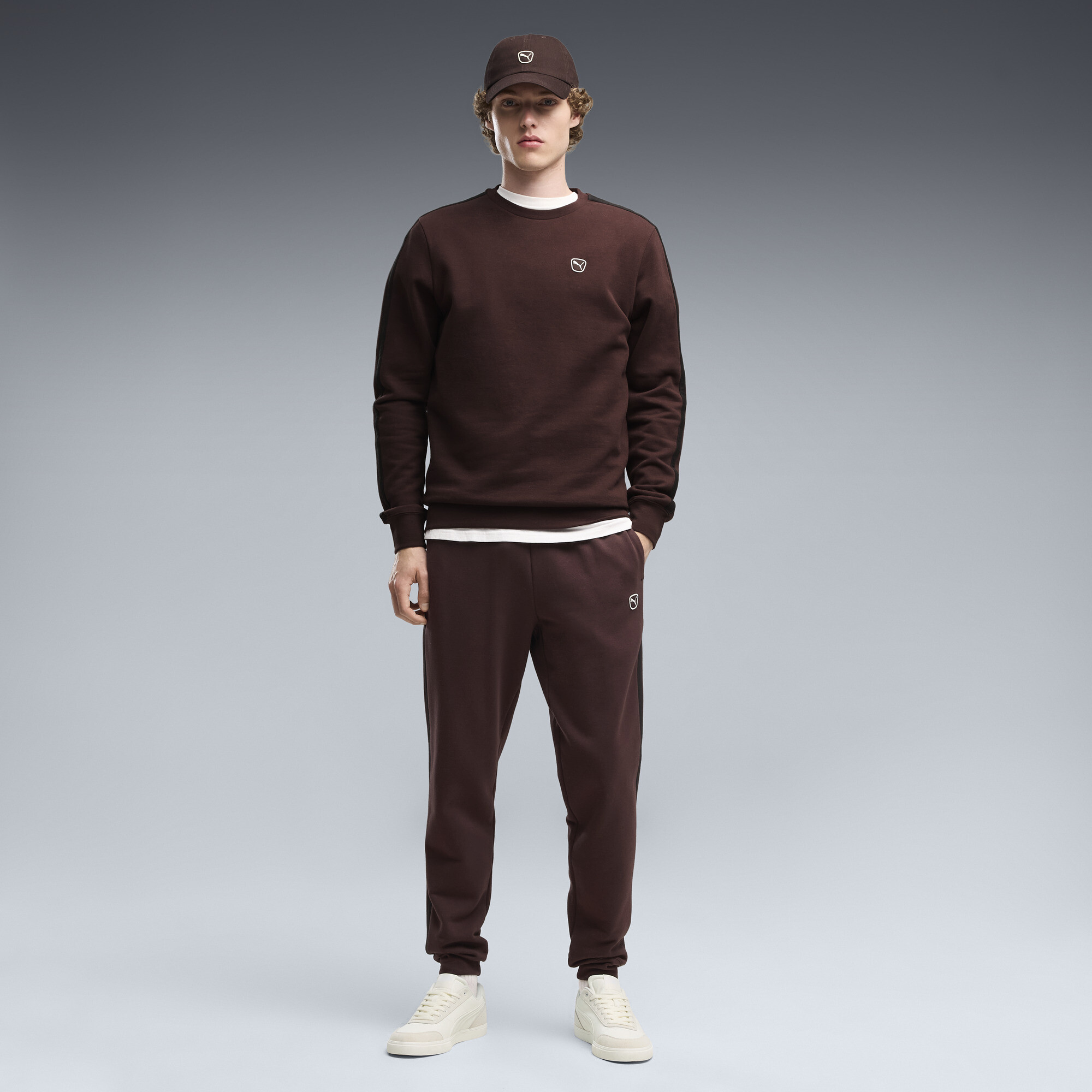 PUMA Essentials Elevated Jogginghose Damen, Kleidung, Braun, L
