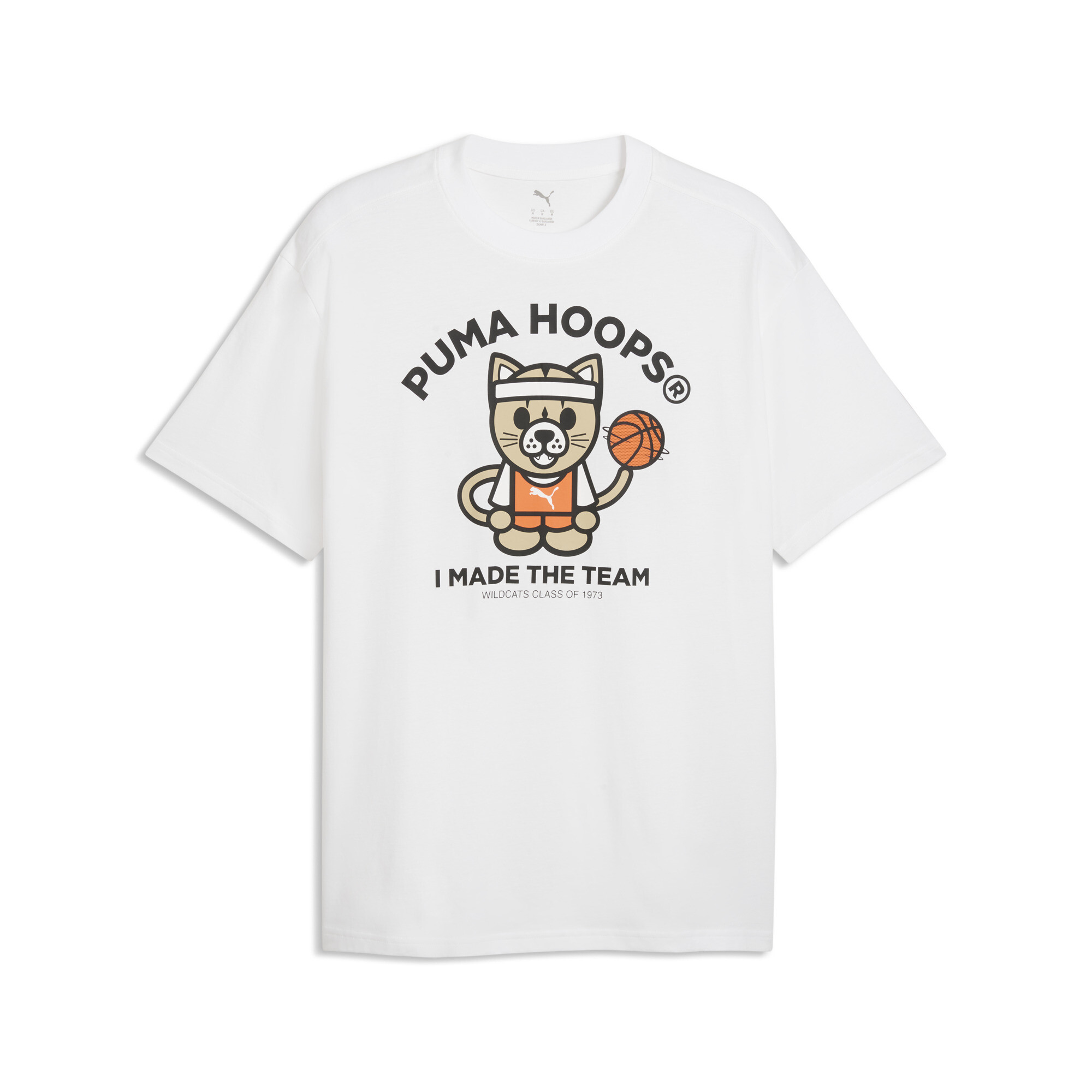 PUMA Junior Varsity Relaxed T-Shirt Herren, Accessoires, Weiß, L
