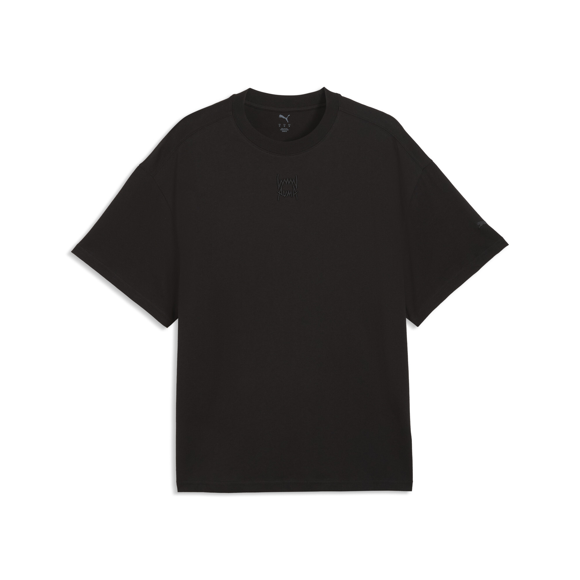 PUMA Fundamentals Oversized T-Shirt Herren, Accessoires, Schwarz, S