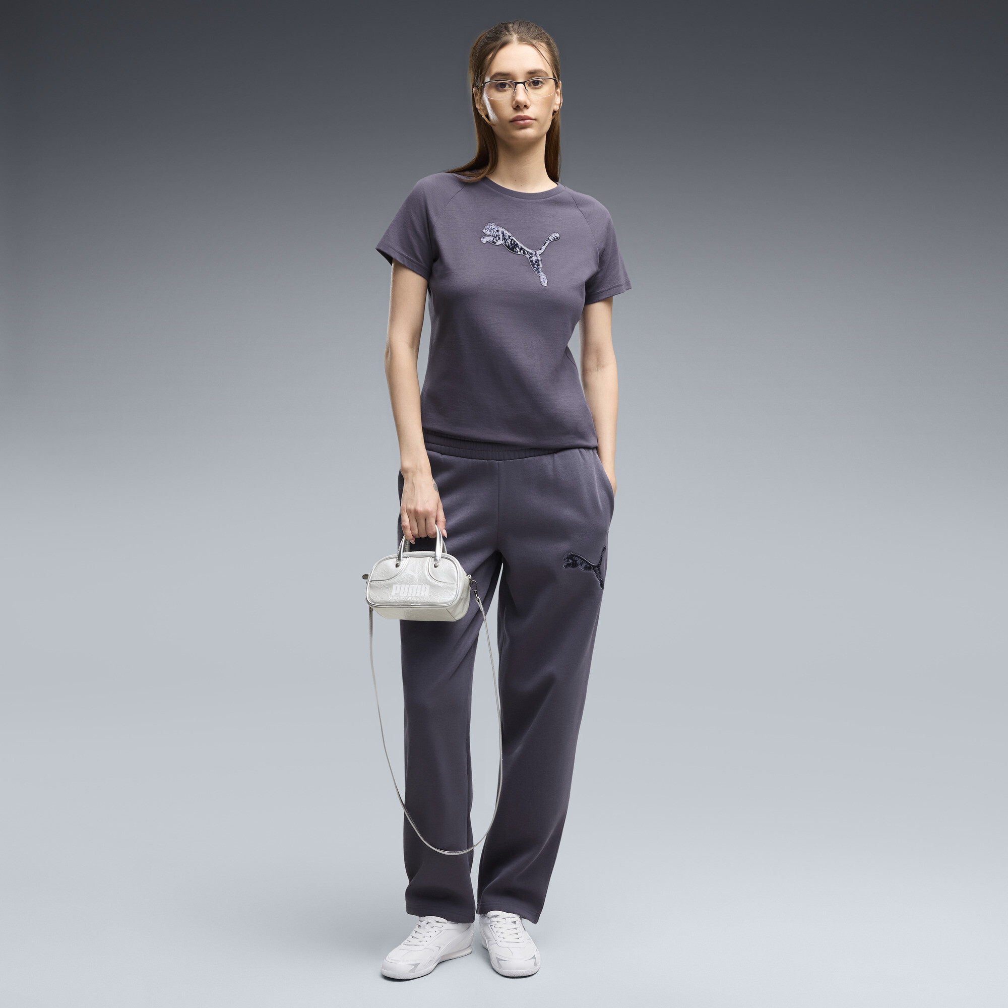 PUMA Pantalon confortable en polaire Essentials Sequins Femme Vtements Gris XL 50$