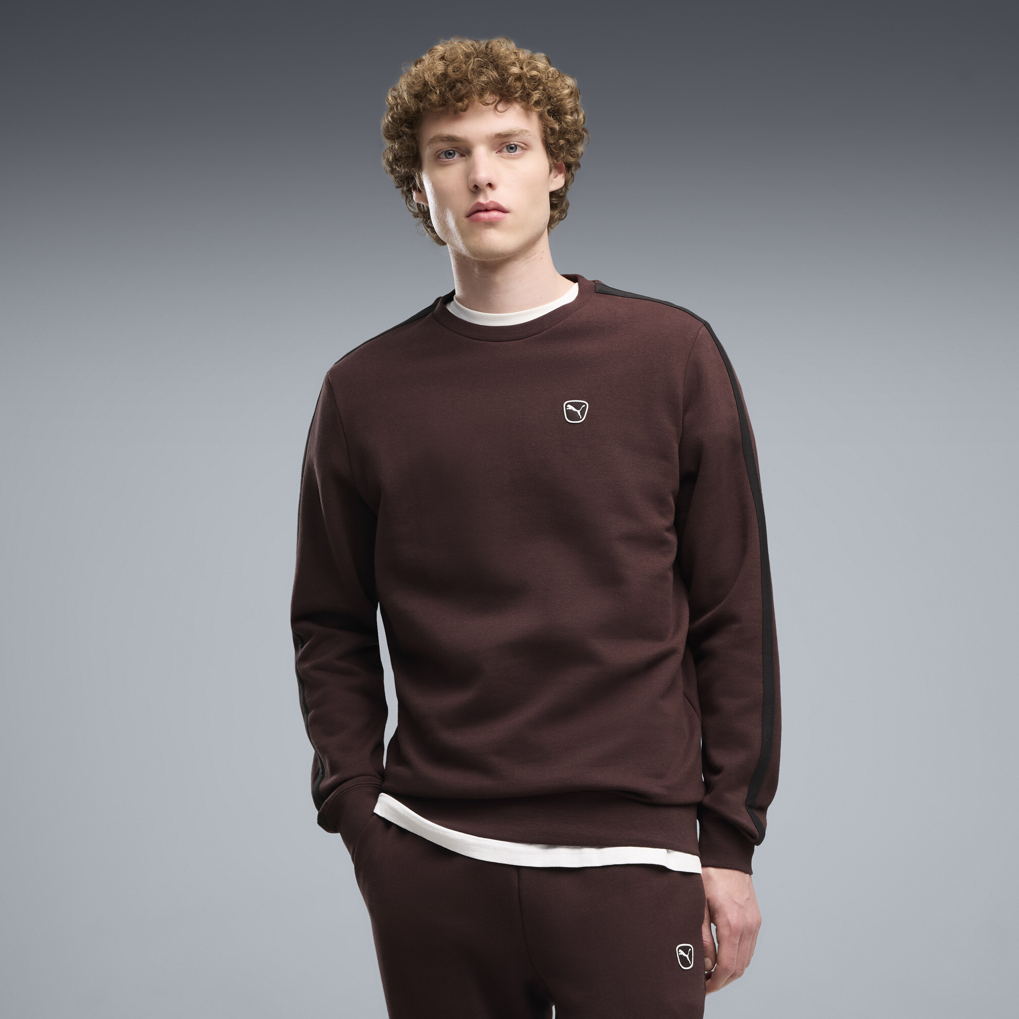 PUMA Sweat à col rond Essentials Elevated Homme Vêtements - vue 2