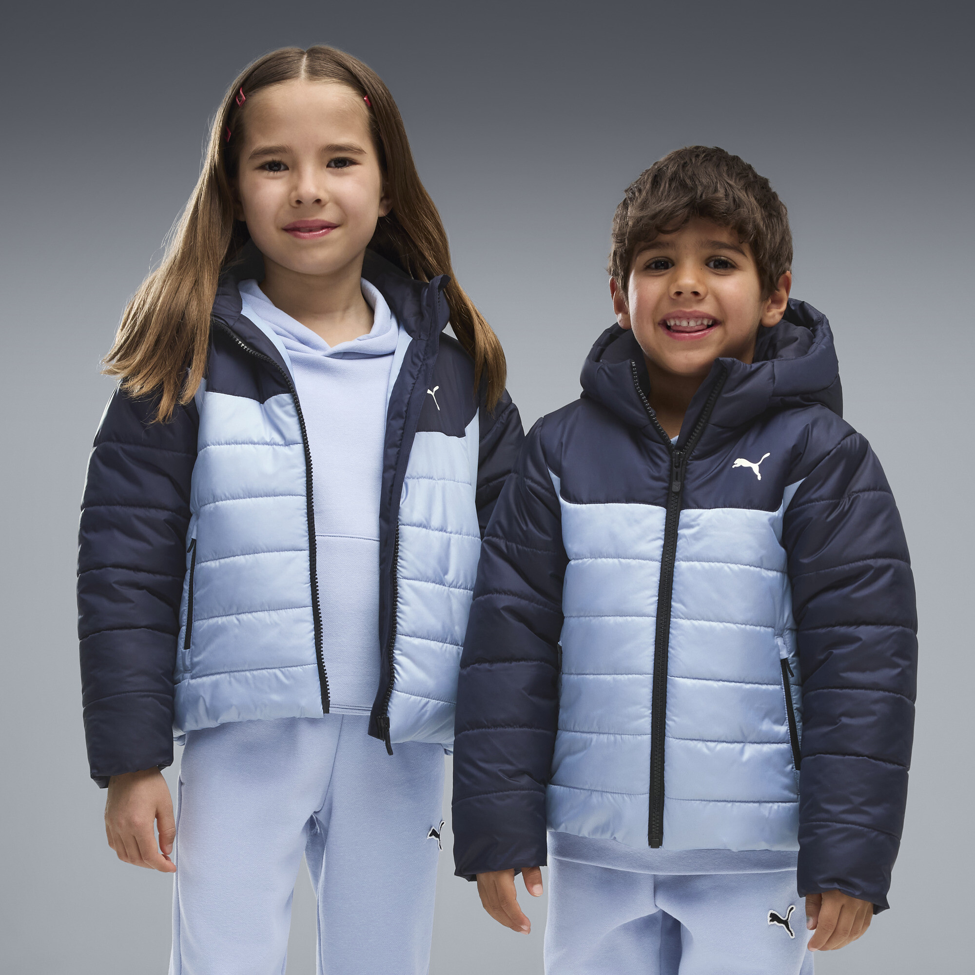 PUMA Doudoune capuche Essentials Enfant Vtements Bleu 3-4Y 60 €