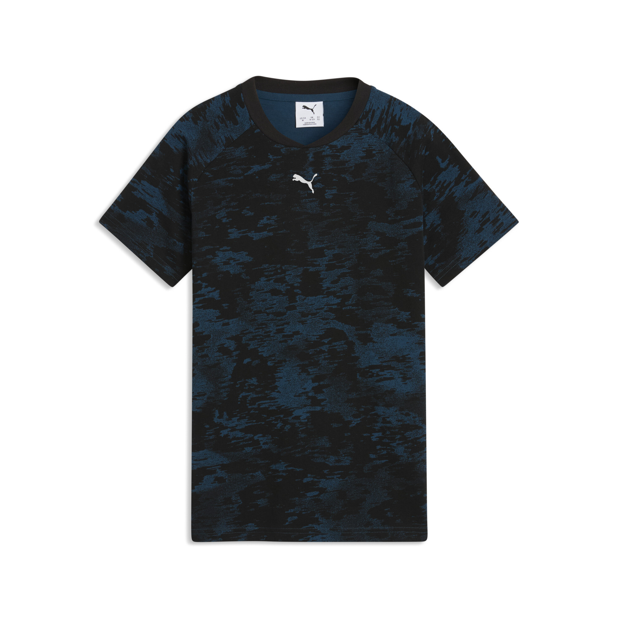 Młodzieżowa koszulka PUMA Sport Camo, Akcesoria, Niebieski, 13-14Y