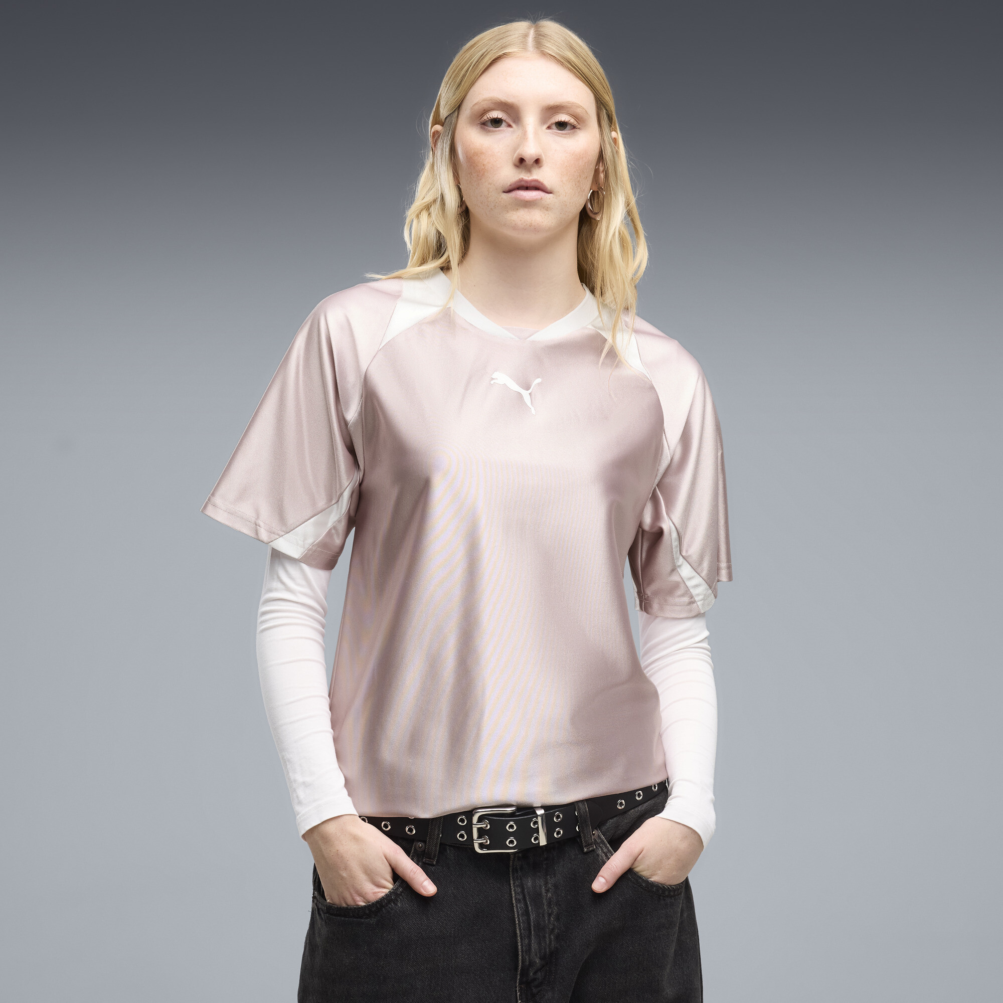 PUMA Street Relaxed Trikot Damen, Accessoires, Rosa, M