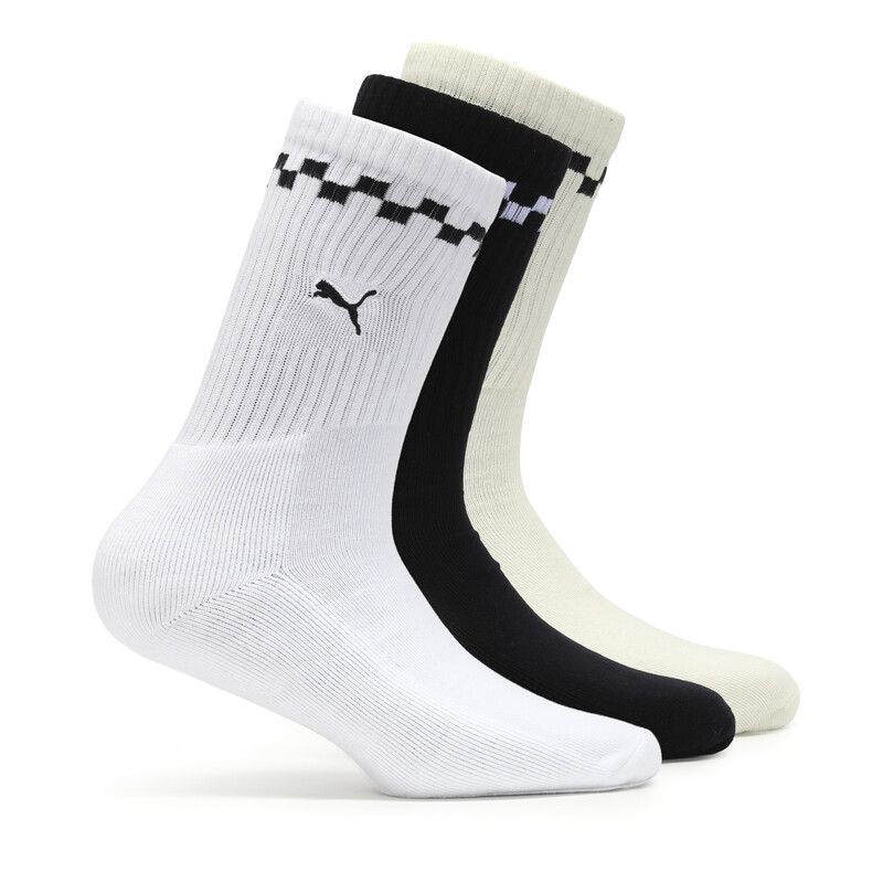 

PUMA Chequered Heritage Long Crew Socks Pack Of 3