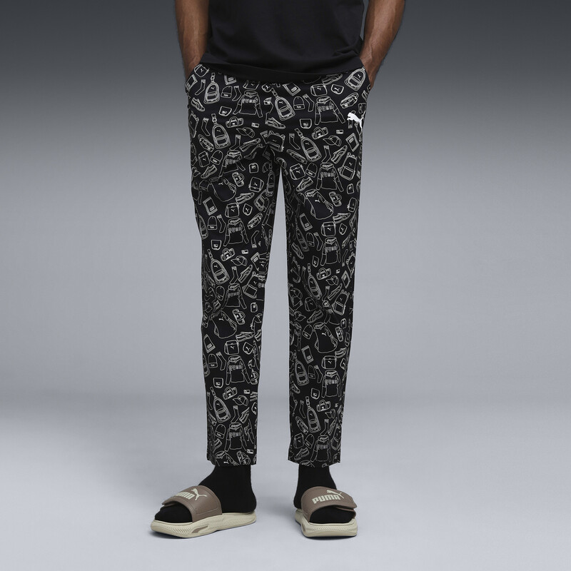

Men's PUMA Comfort Weave Printed Lounge Pants