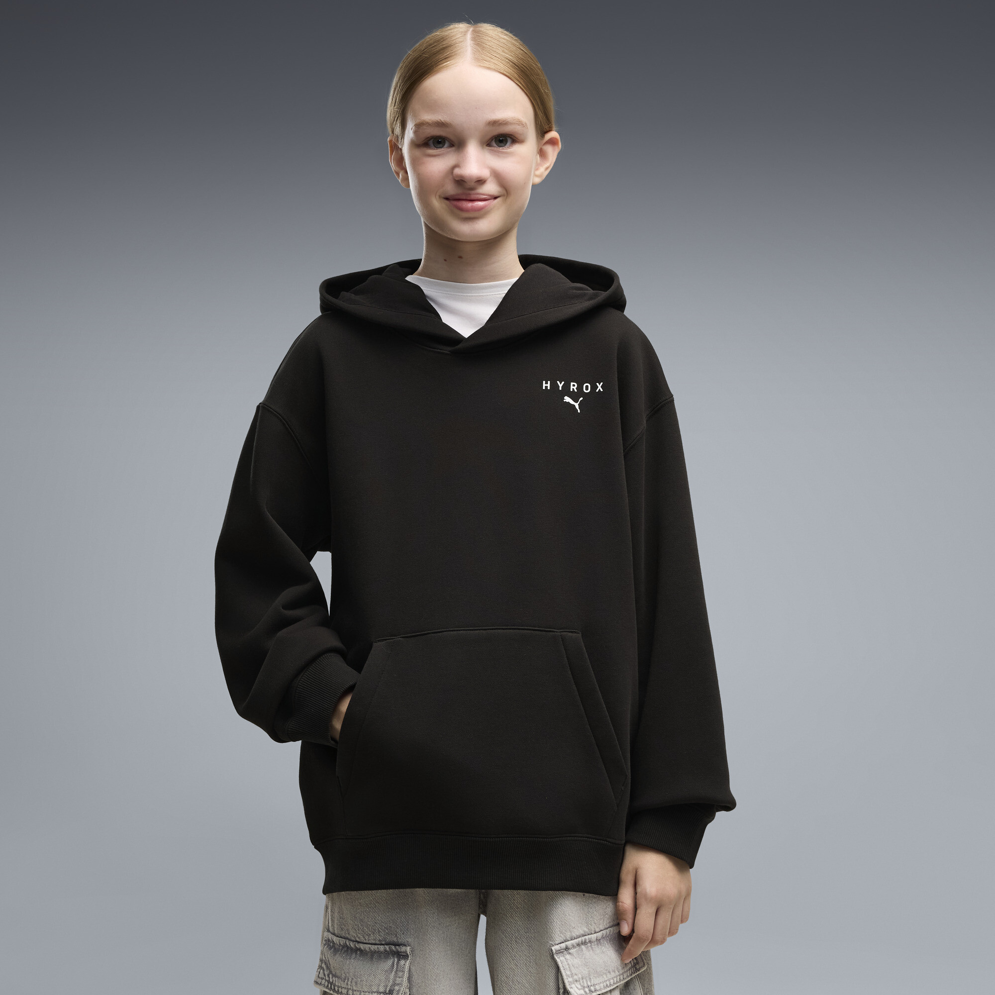 Hoodie PUMA x HYROX Enfant et Adolescent Vtements Noir 15-16Y 45 €