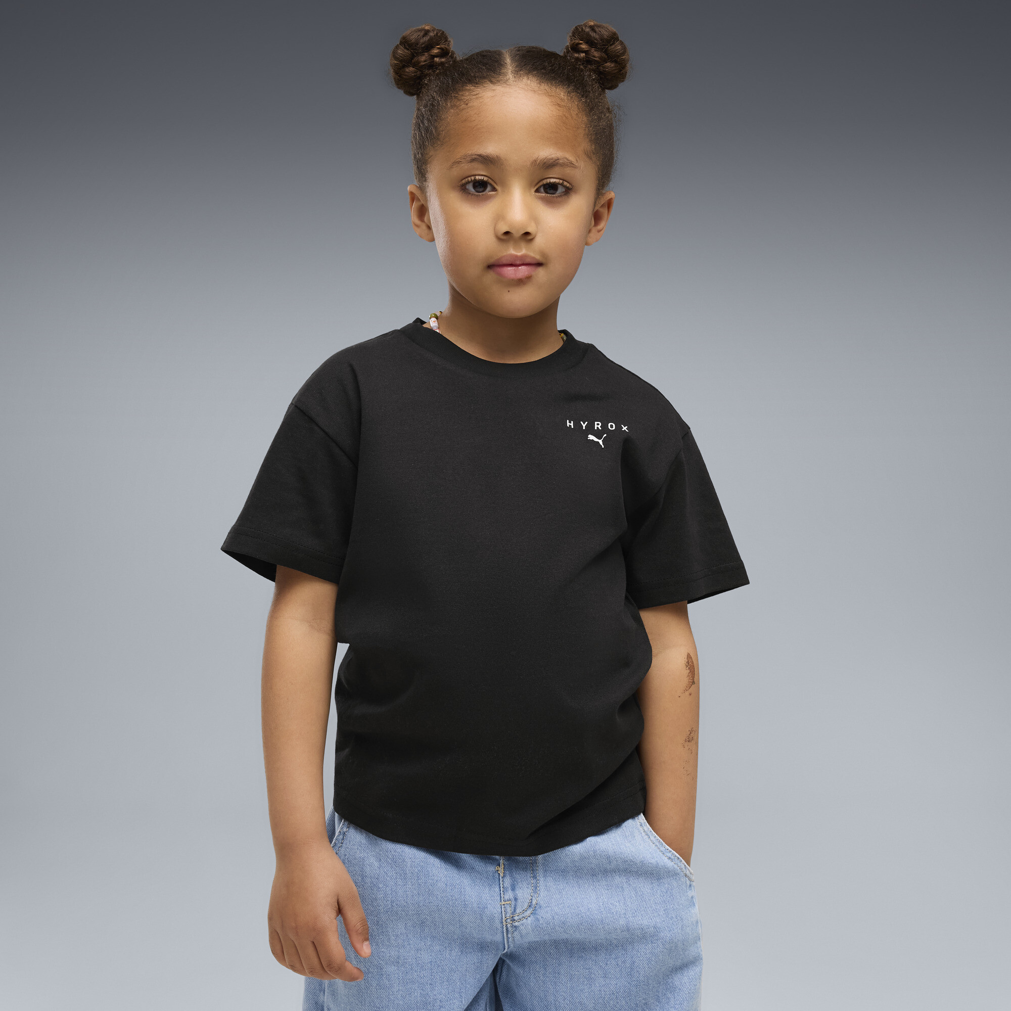 T-shirt PUMA x HYROX Enfant Vtements Noir 6-7Y 20 €