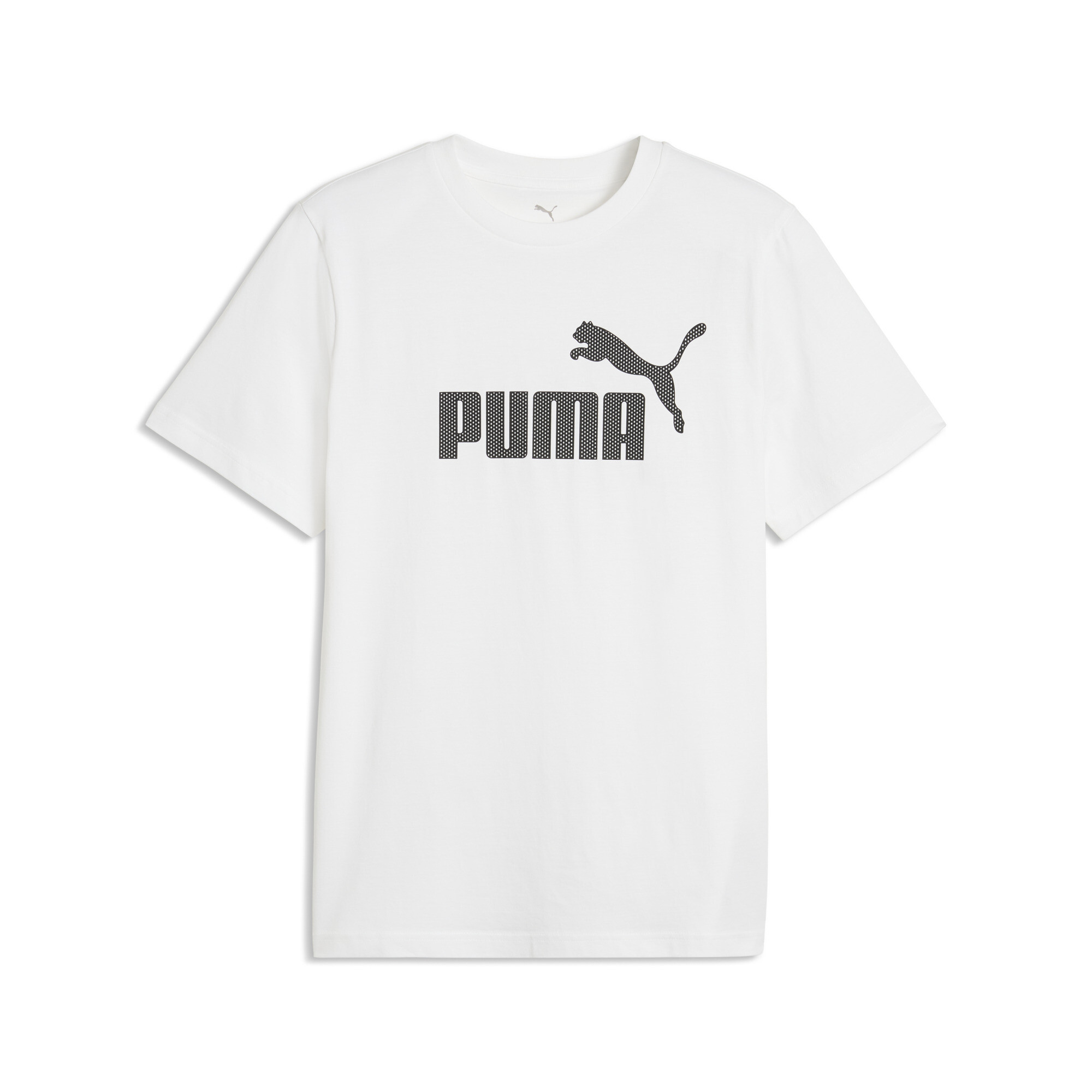 PUMA Essentials Logo T-Shirt Herren, Accessoires, Weiß, M