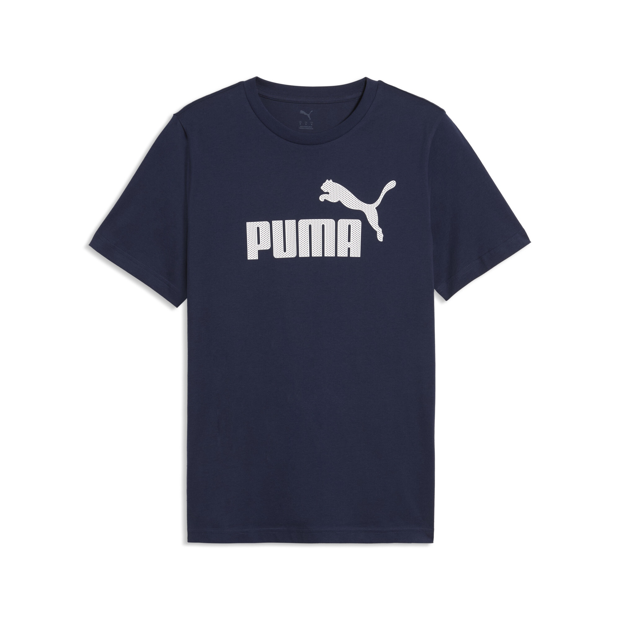 PUMA Essentials Logo T-Shirt Herren, Accessoires, Blau, M