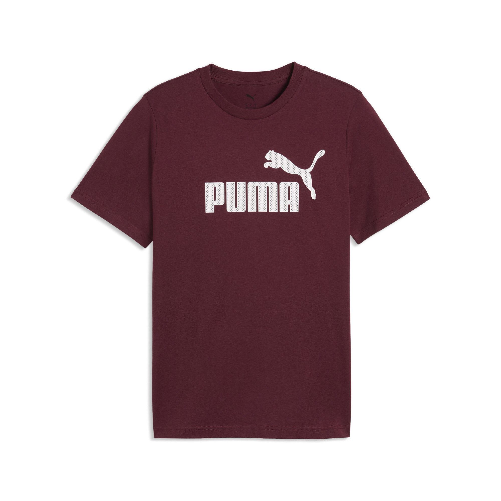 PUMA Męska koszulka z logo Essentials, Akcesoria, Czerwony, M