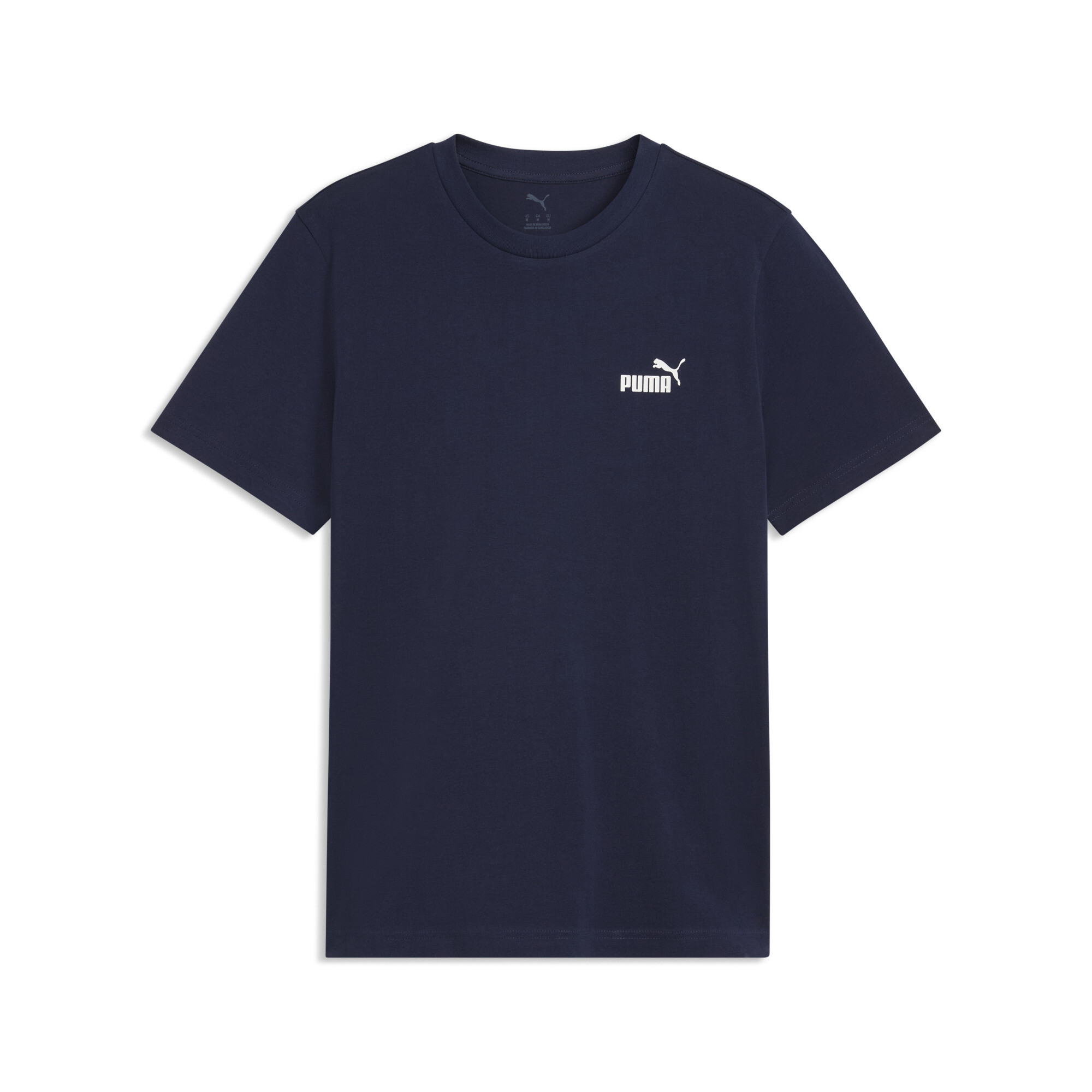 PUMA Essentials Logo T-Shirt Herren, Accessoires, Blau, M
