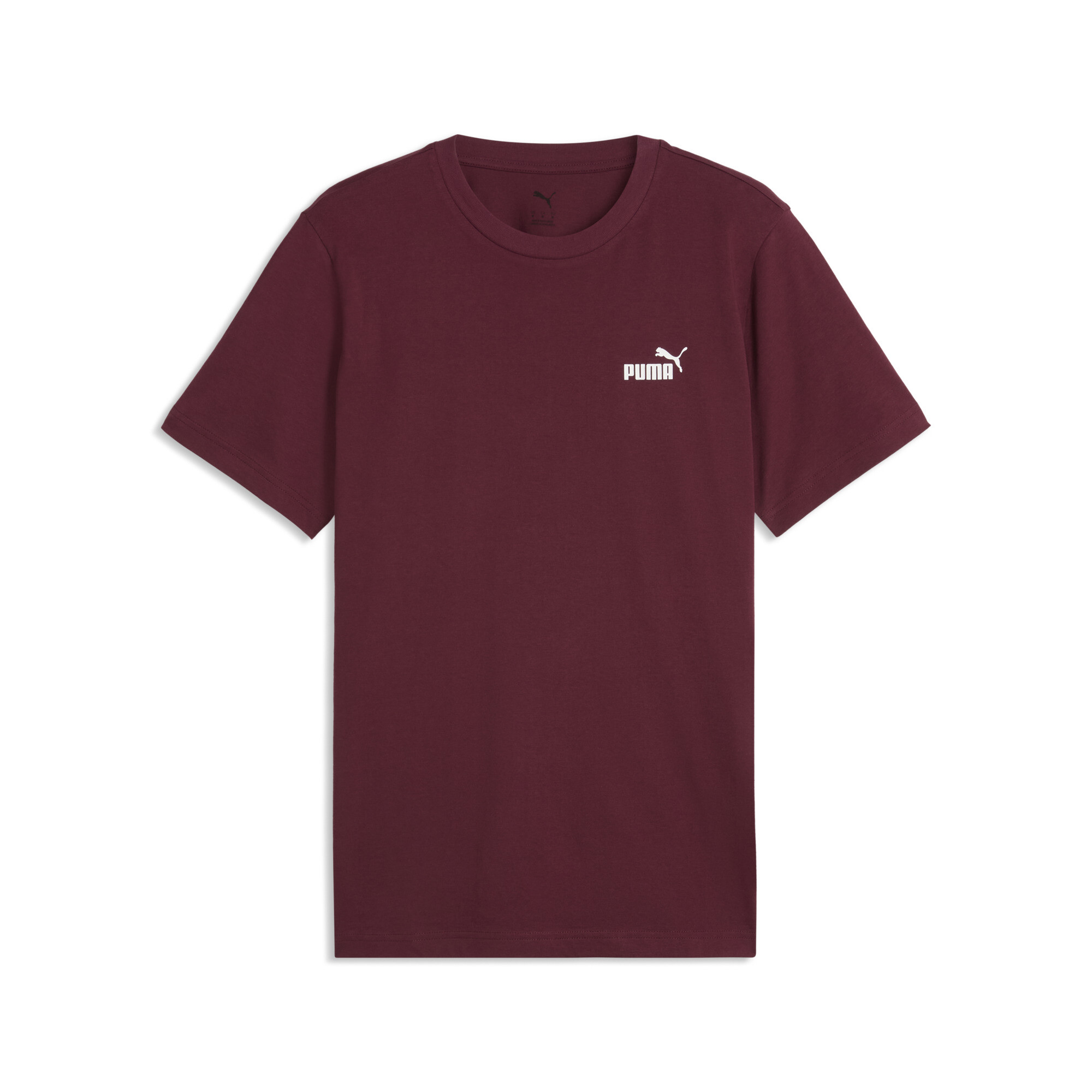 PUMA Męska koszulka z logo Essentials, Akcesoria, Czerwony, M