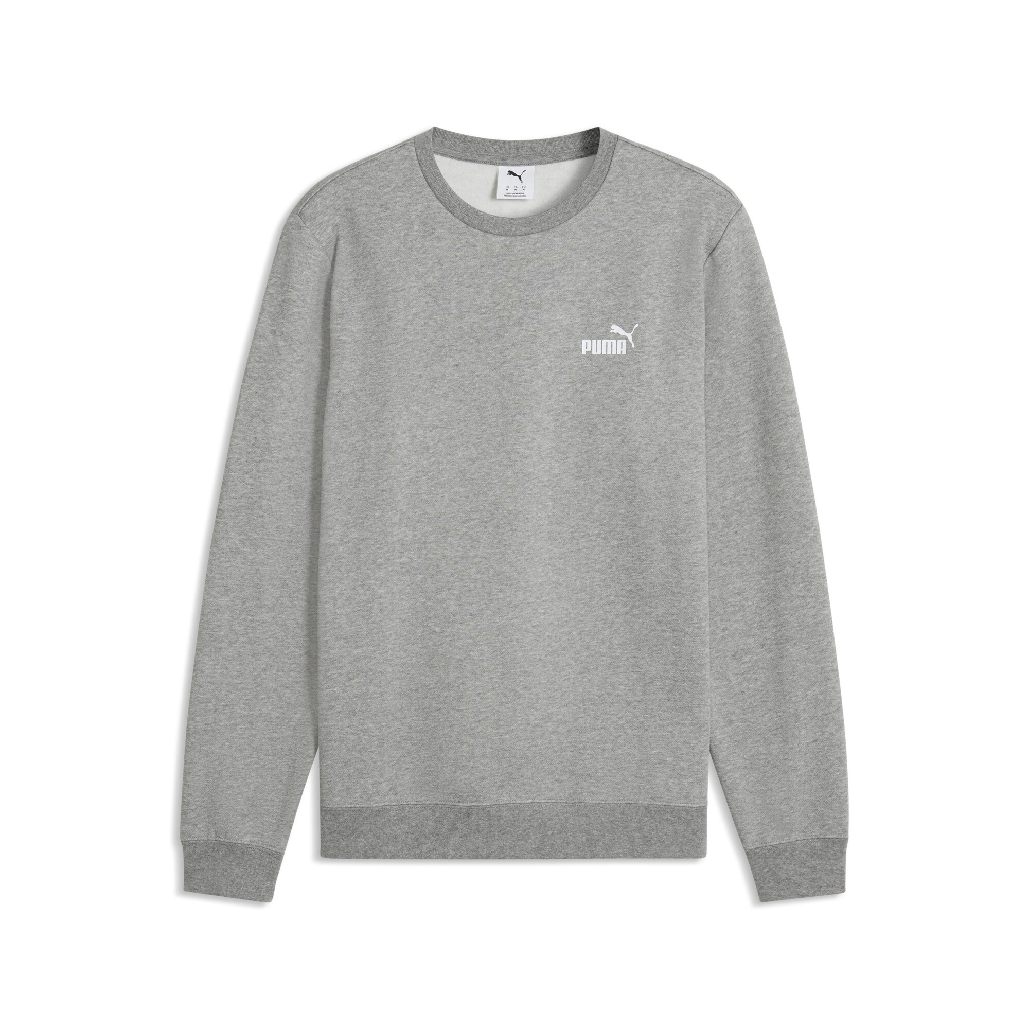 PUMA Męska bluza dresowa Essentials z logo No. 1, Odzież, Szary, M
