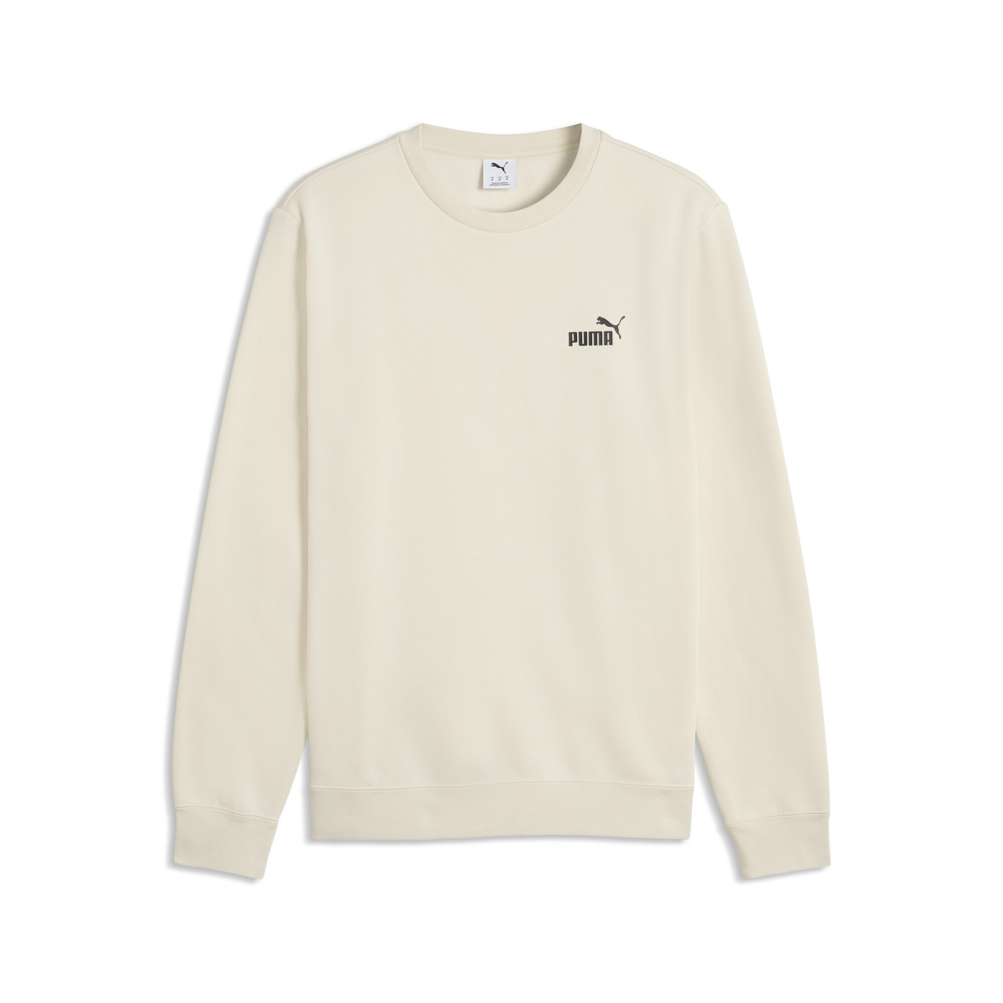 PUMA Męska bluza dresowa Essentials z logo No. 1, Odzież, Biały, M