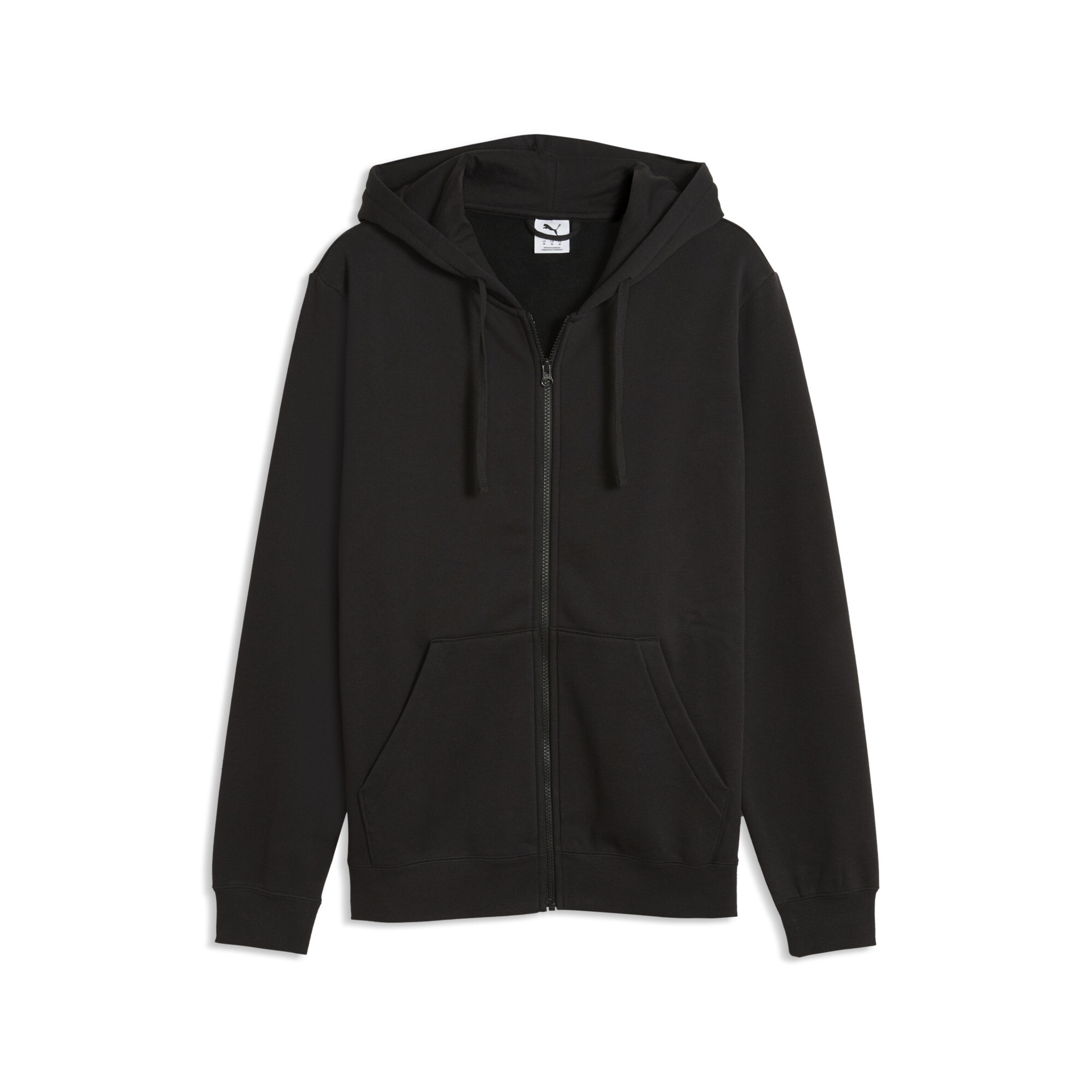 PUMA Sweat à capuche zippé avec logo N° 1 Essentials Homme, Vêtements, Gris, M