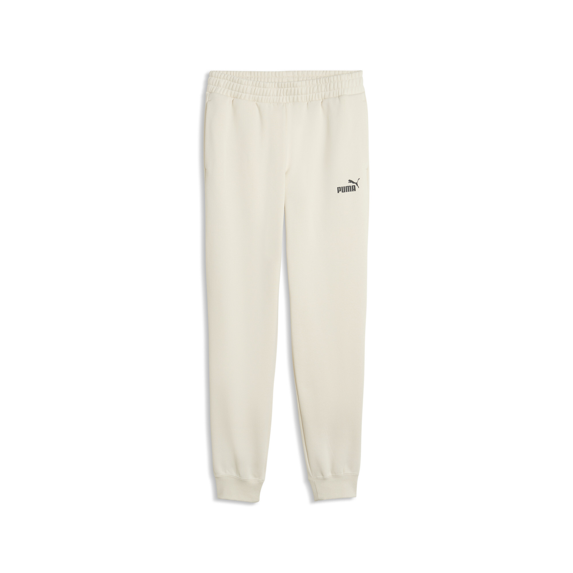 PUMA Męskie spodnie dresowe Essentials Logo, Odzież, Biały, M