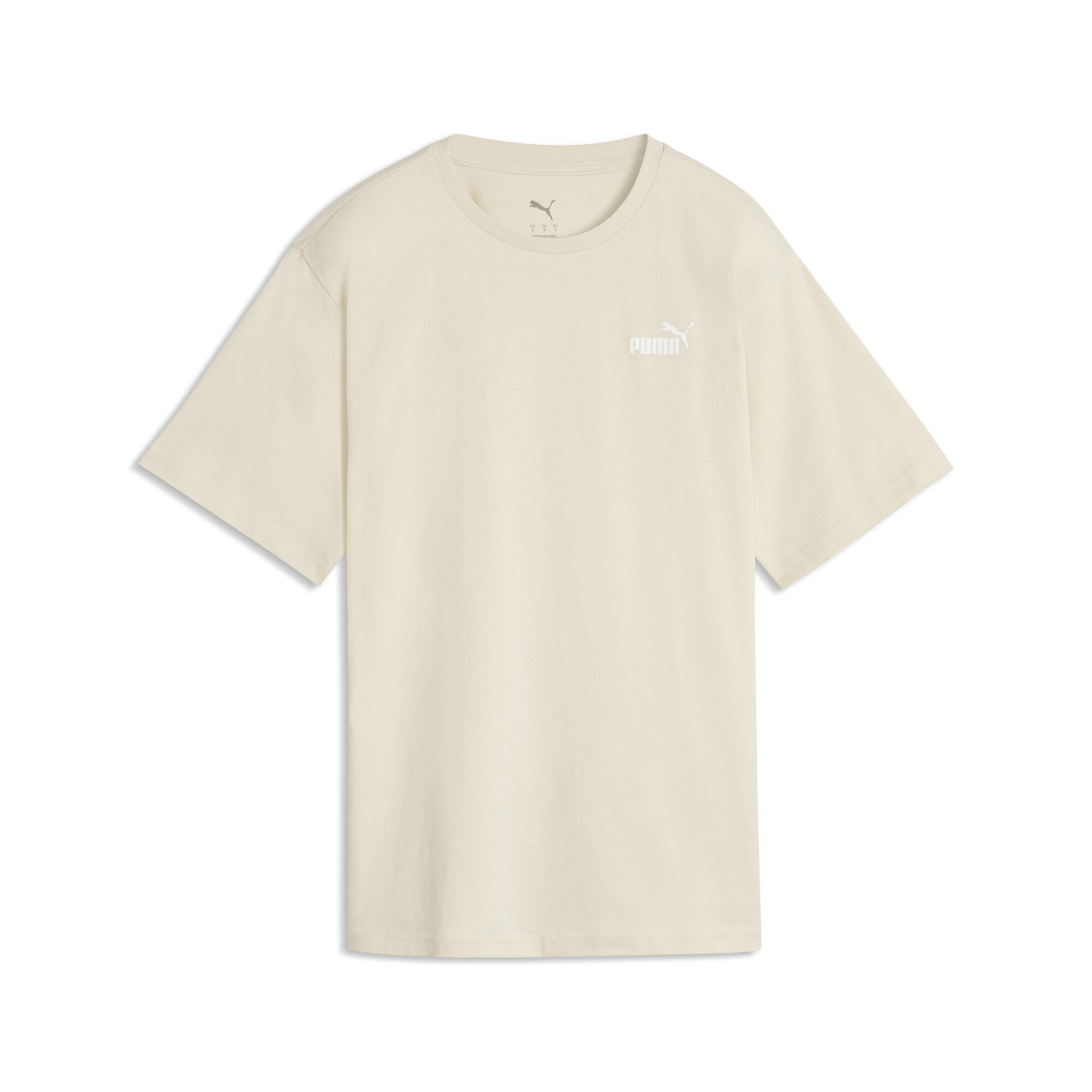 PUMA Damska koszulka Essentials o luźnym kroju, Odzież, Biały, XXL