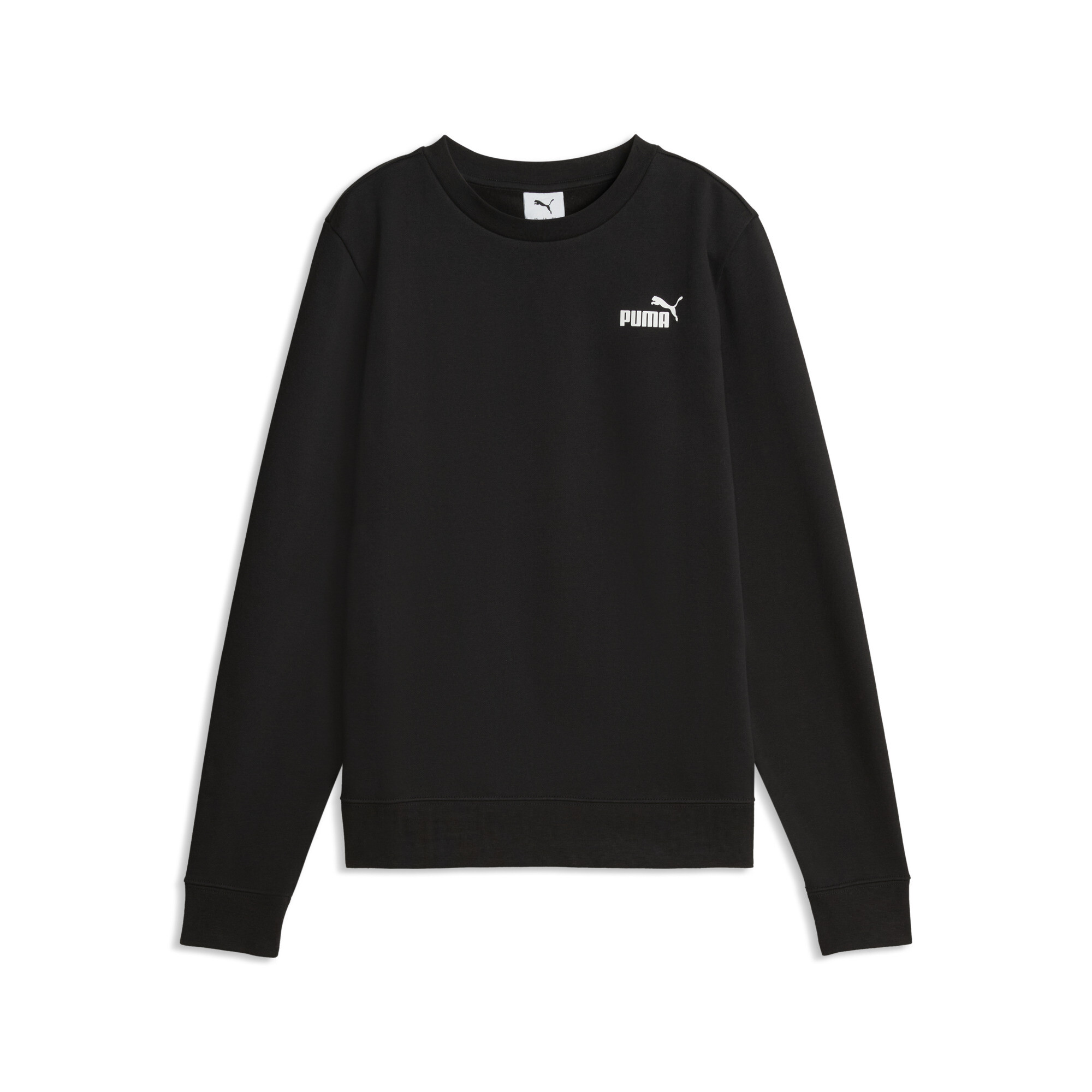 PUMA Damska bluza dresowa Essentials z logo No. 1, Odzież, Czarny, M