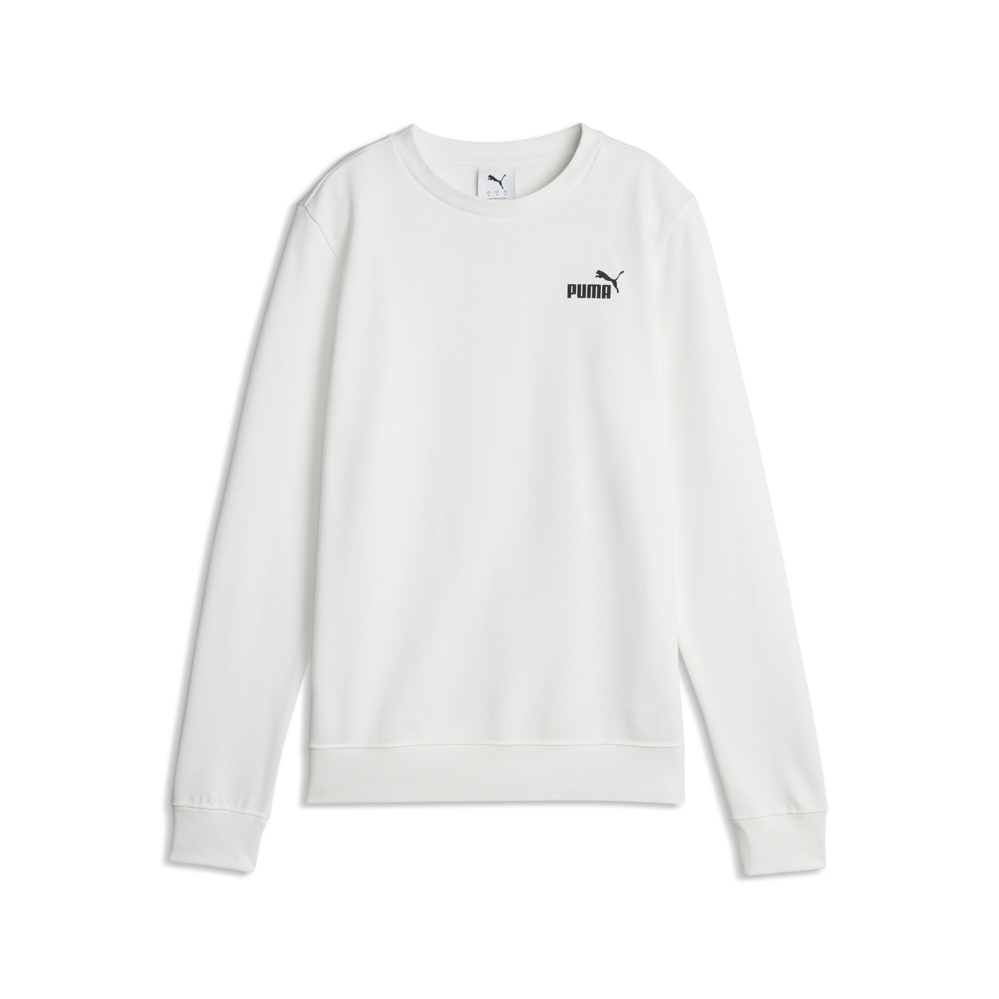 PUMA Damska bluza dresowa Essentials z logo No. 1, Odzież, Biały, M