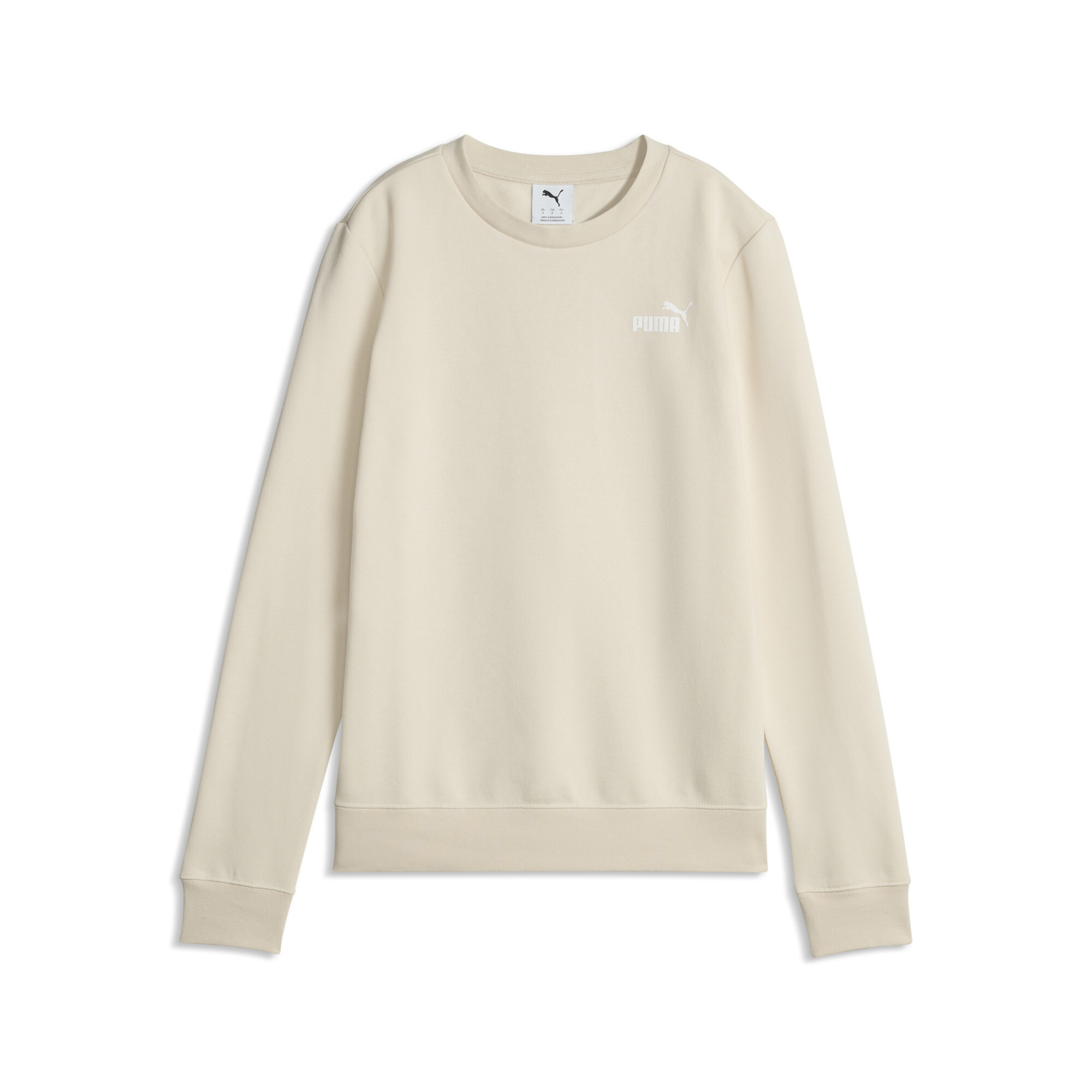 PUMA Damska bluza dresowa Essentials z logo No. 1, Odzież, Biały, M