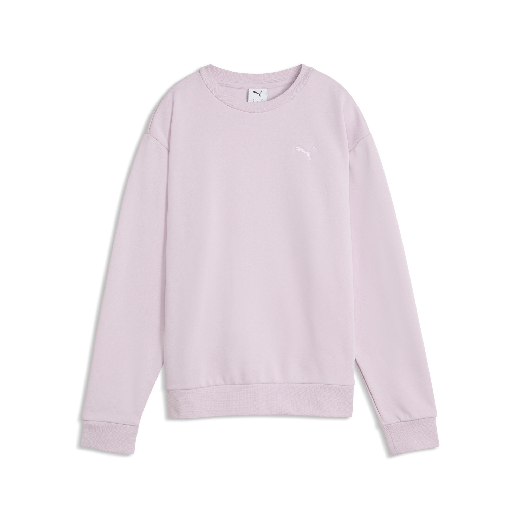 PUMA Essentials Elevated Crew Sweatshirt Damen, Kleidung, Lila, M