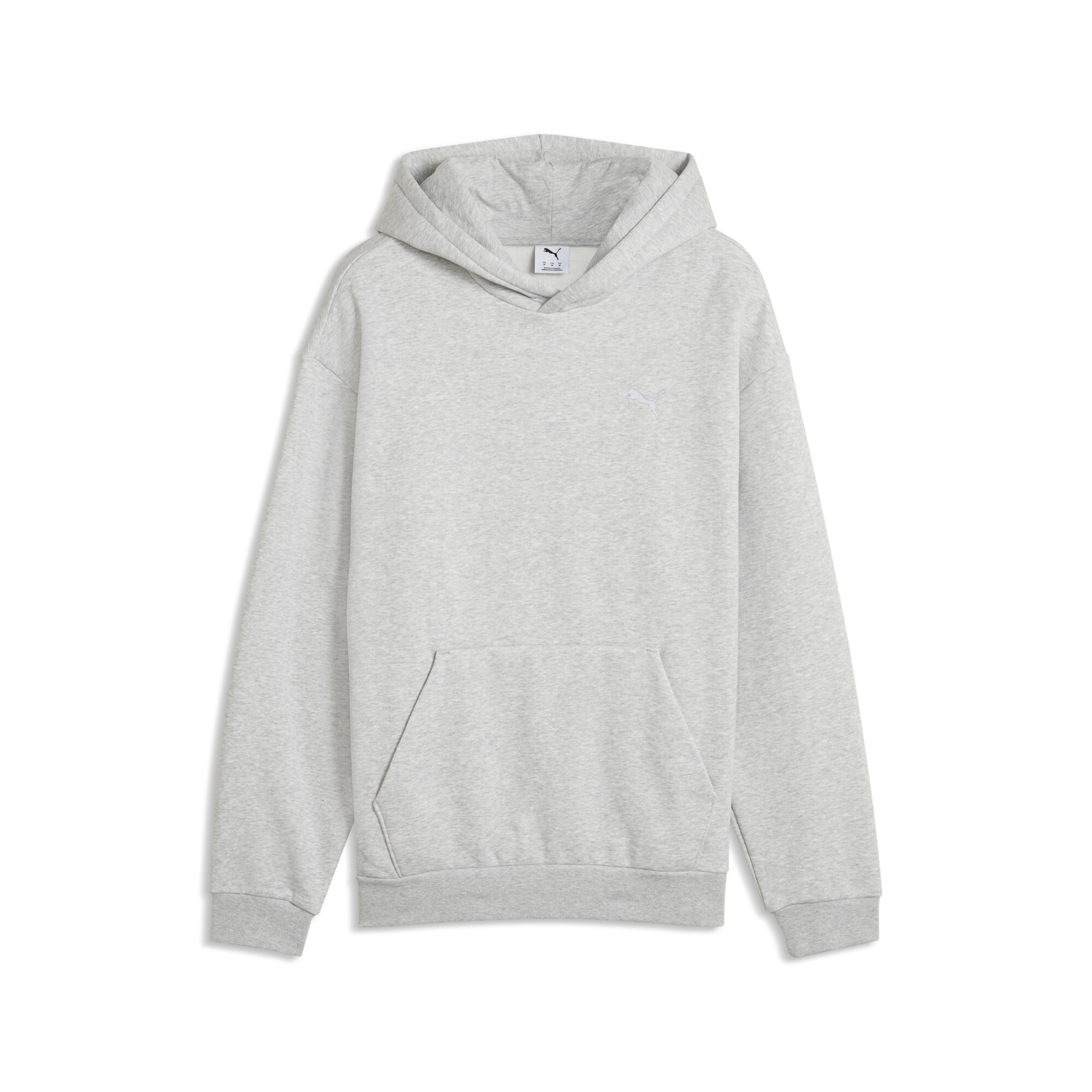PUMA Essentials Elevated Relaxed Hoodie Herren, Accessoires, Grau, M