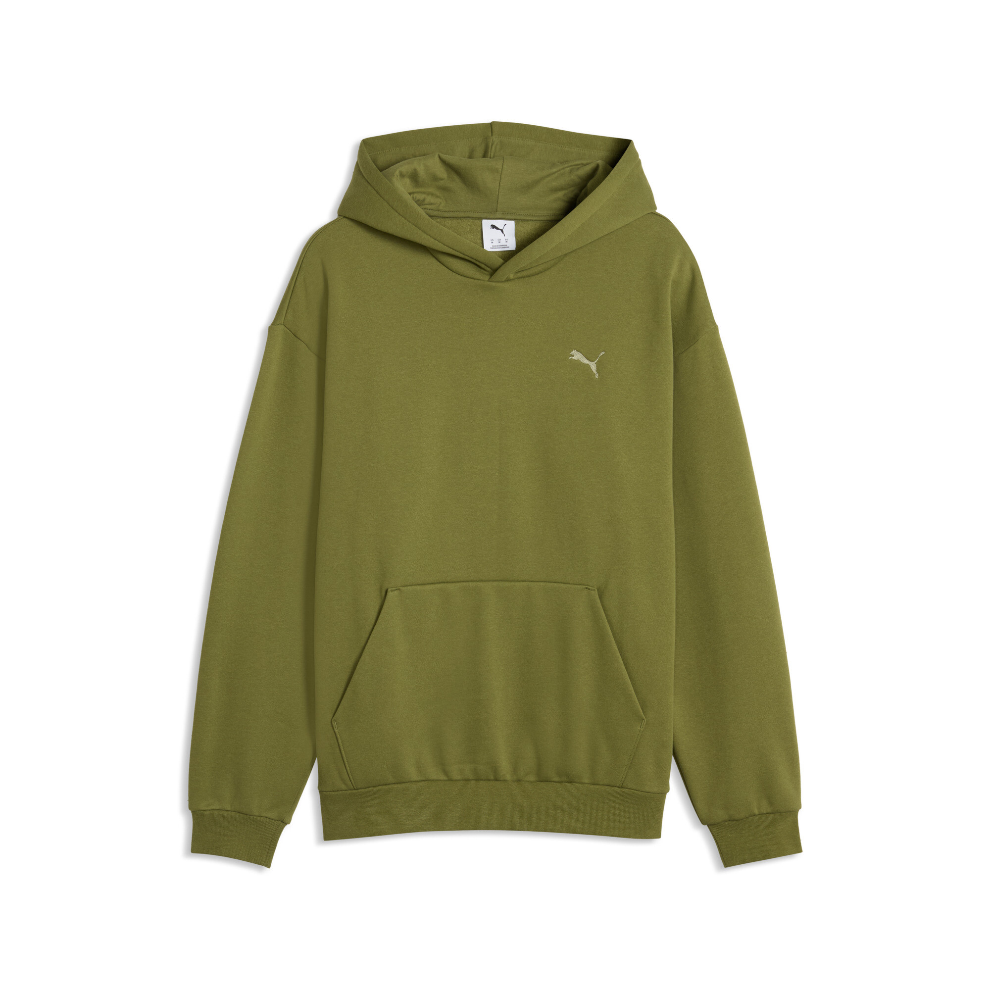 PUMA Essentials Elevated Relaxed Hoodie Herren, Accessoires, Grün, M