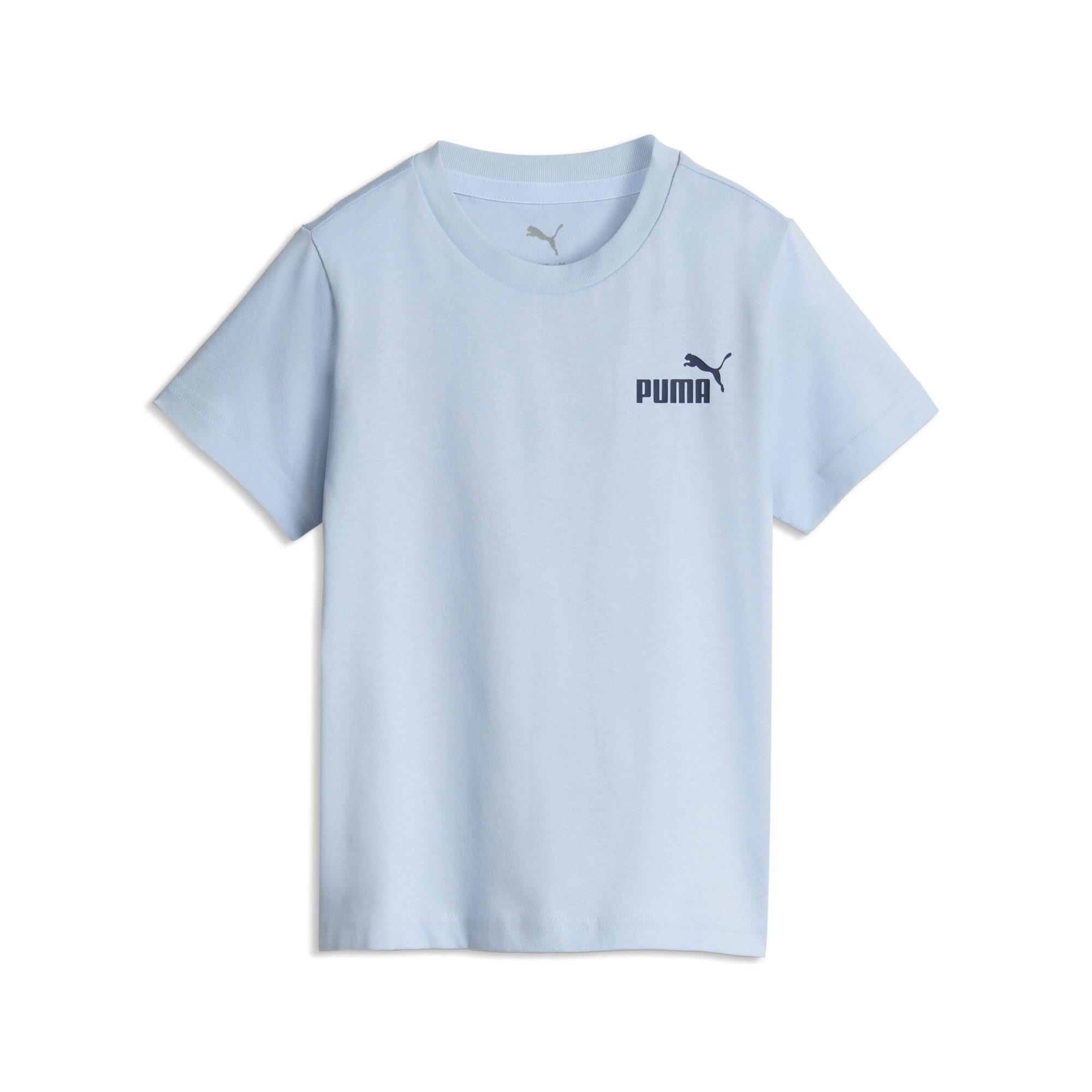 PUMA Essentials Logo T-Shirt Kinder, Accessoires, Blau, 5-6Y