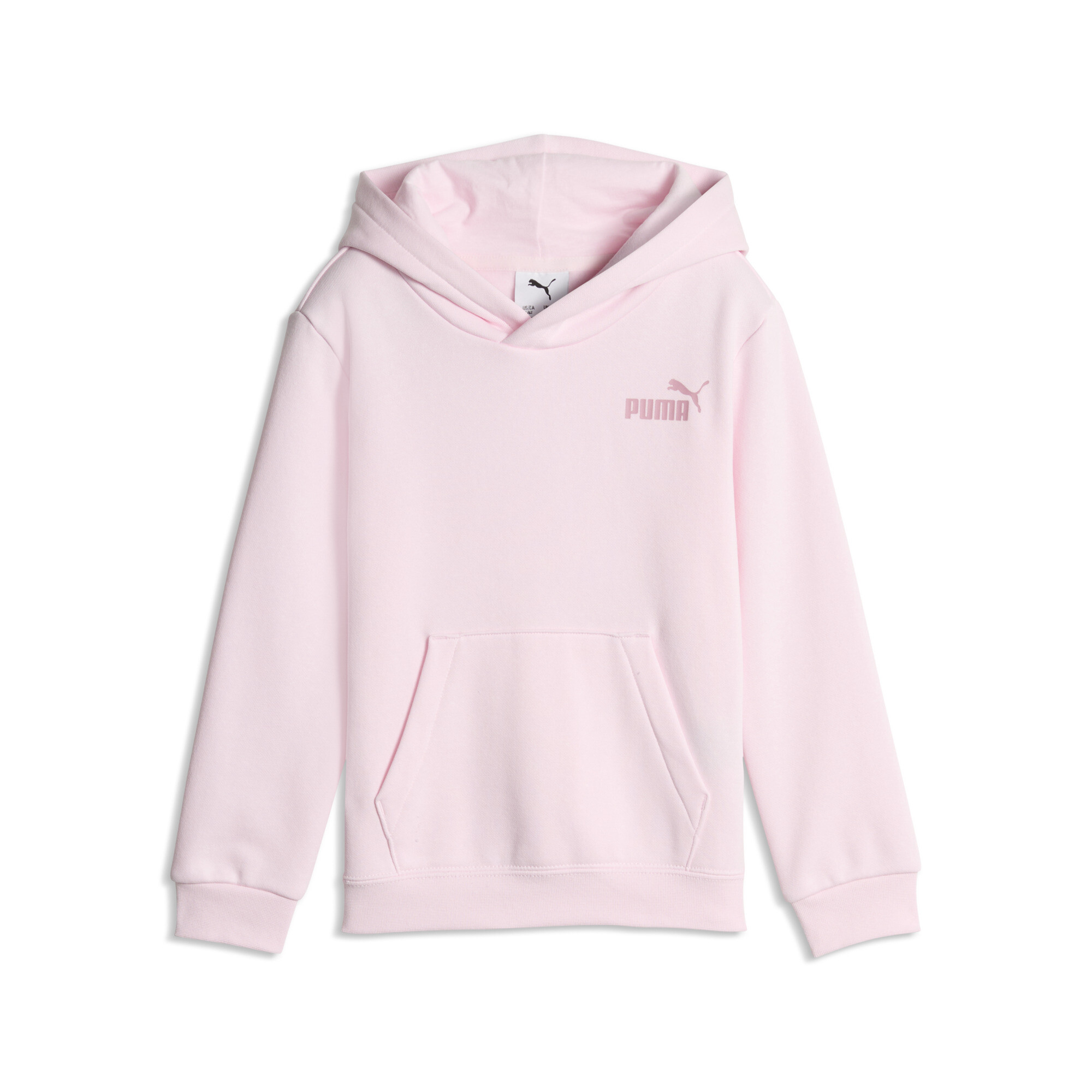 PUMA Essentials Logo Hoodie Kinder, Accessoires, Rosa, 5-6Y