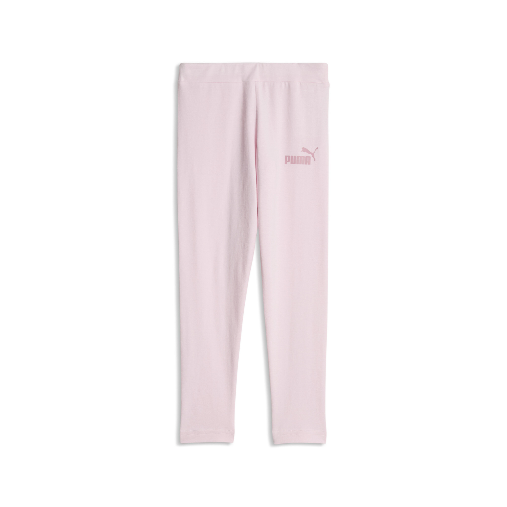 PUMA Damskie legginsy Essentials Logo, Odzież, Różowy, 5-6Y