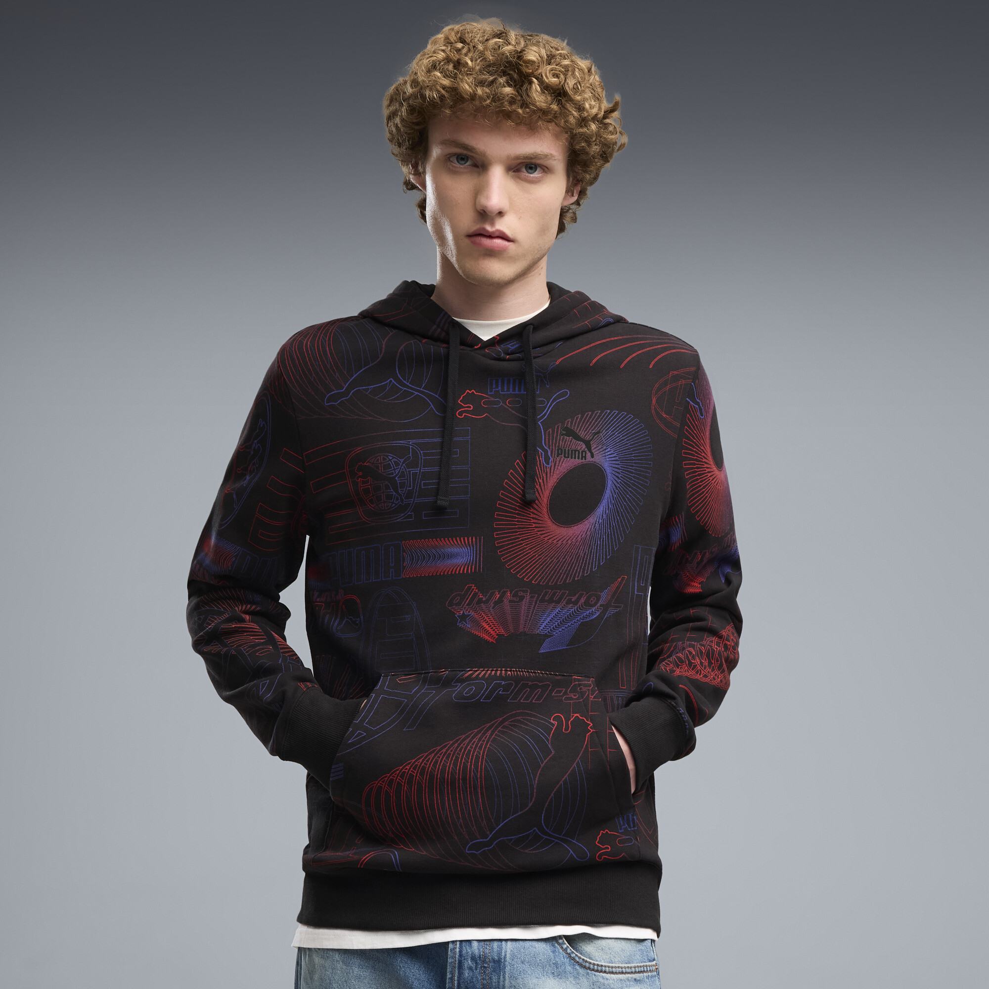 PUMA Hoodie à imprimés Essentials Homme Vêtements - vue 2