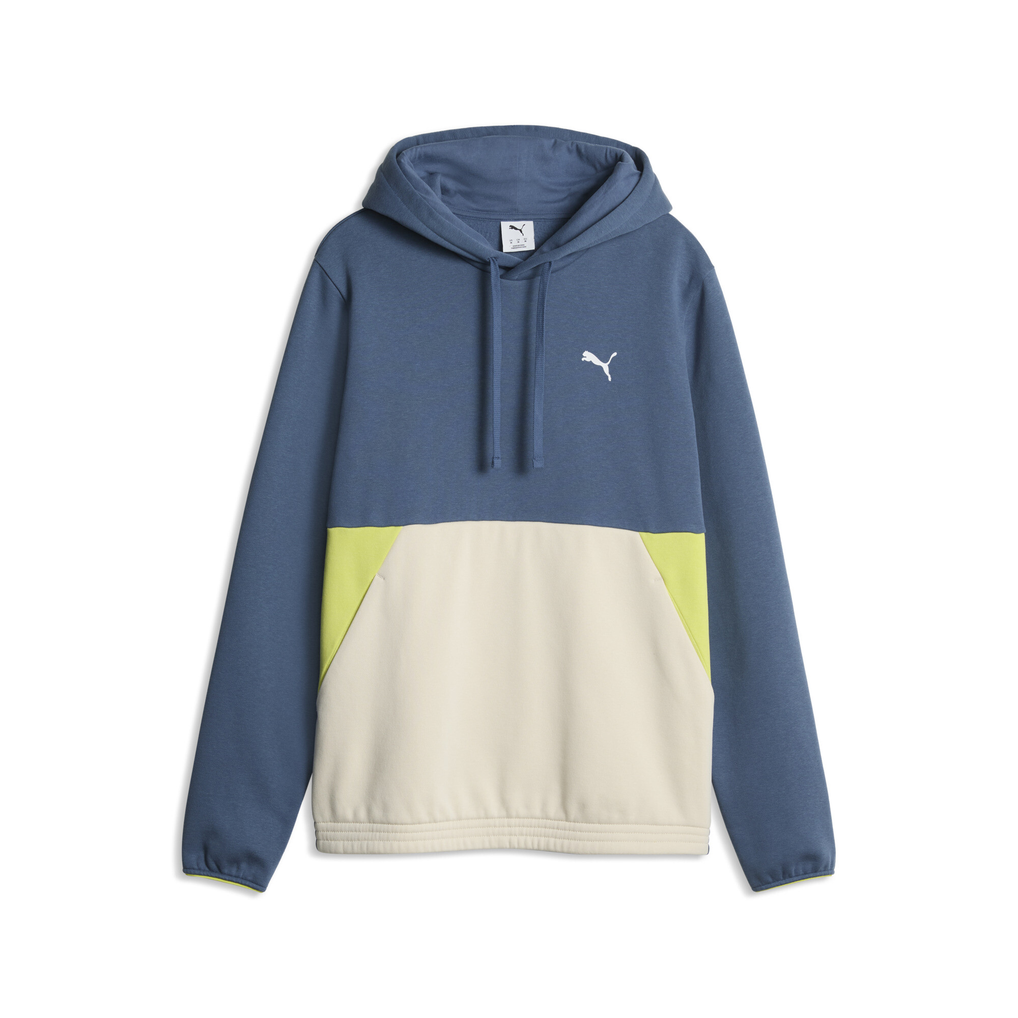 PUMA Męska bluza z kapturem Heritage, Odzież, Niebieski, M