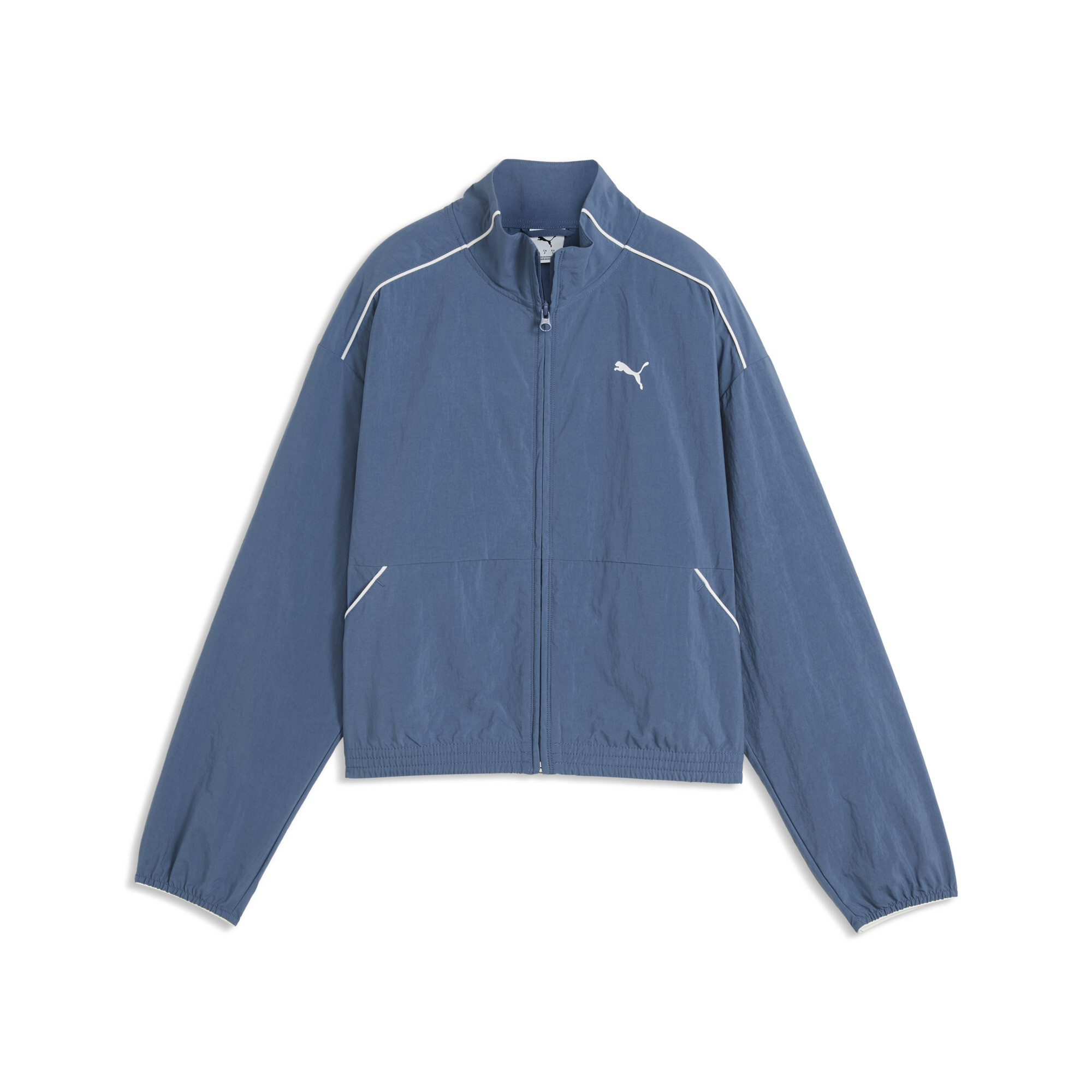 PUMA Heritage Relaxed Reißverschluss-Jacke Damen, Kleidung, Blau, M