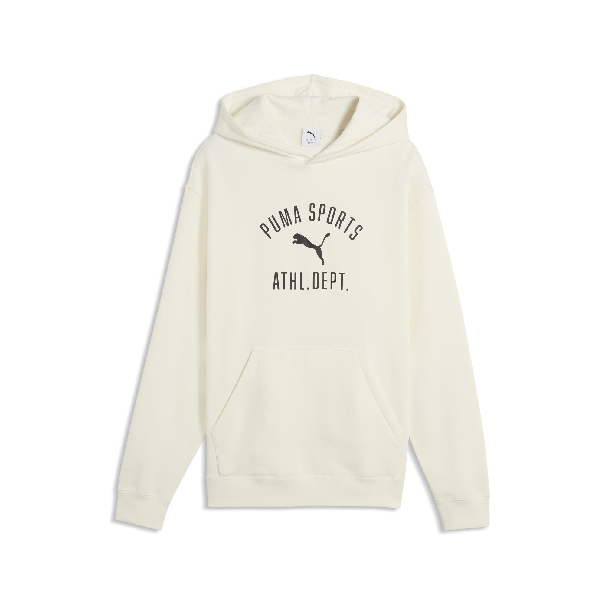 PUMA Męska dzianinowa bluza Varsity z kapturem, Odzież, Biały, M