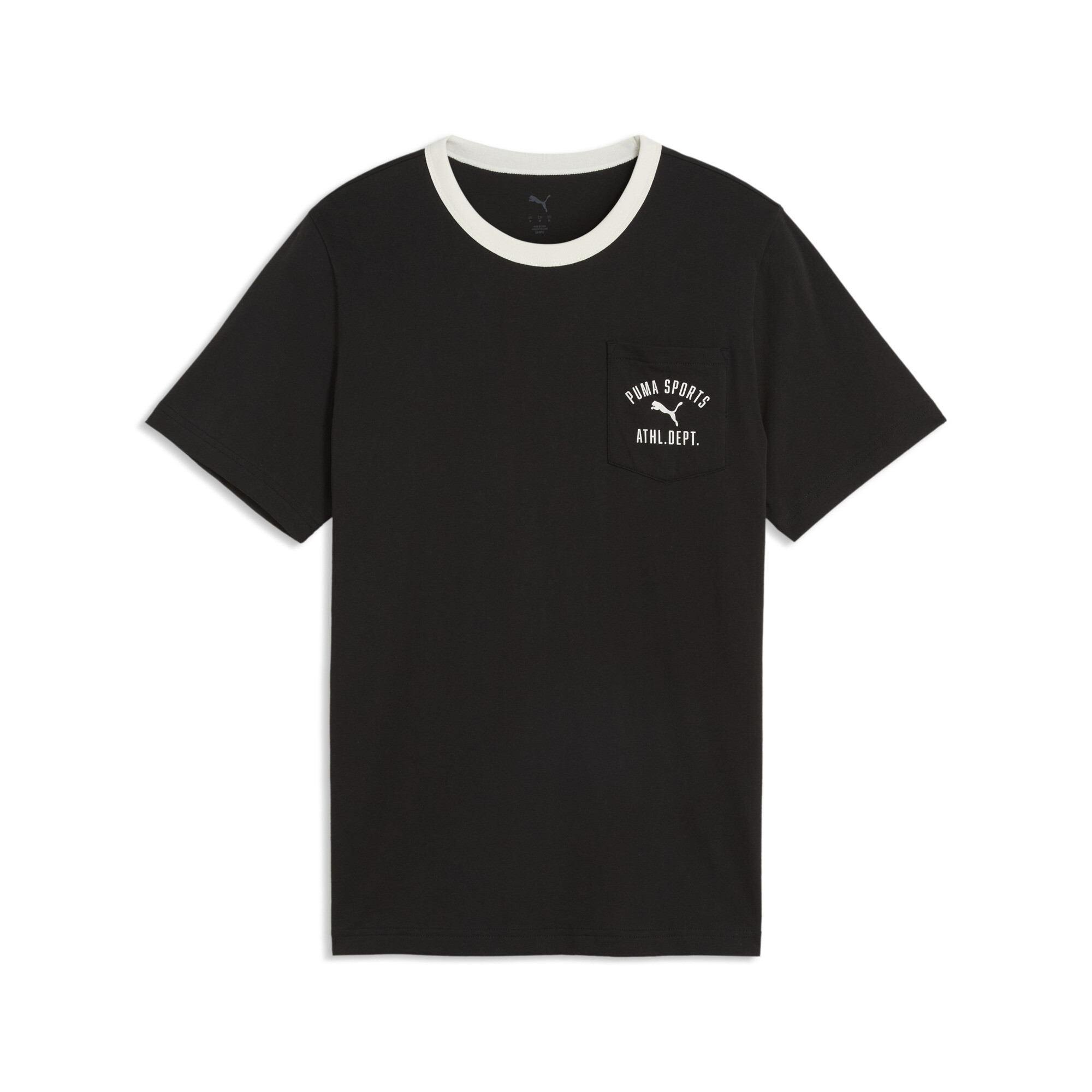 PUMA Męska koszulka Varsity, Odzież, Czarny, XXL