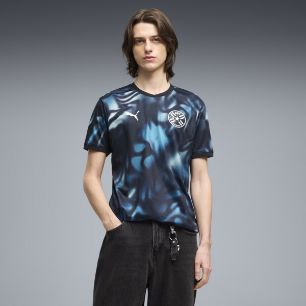 Camiseta PUMA Paraguay Away para Hombre En New Navy/Tropical Azul
