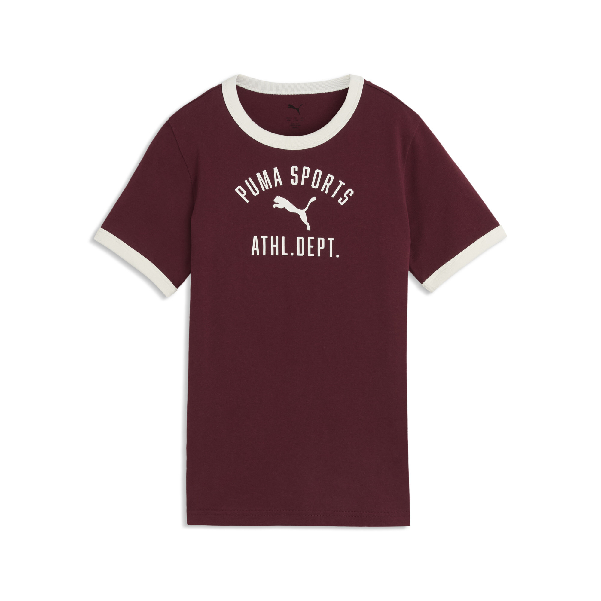 PUMA Varsity Relaxed T-Shirt Teenager, Accessoires, Rot, 9-10Y